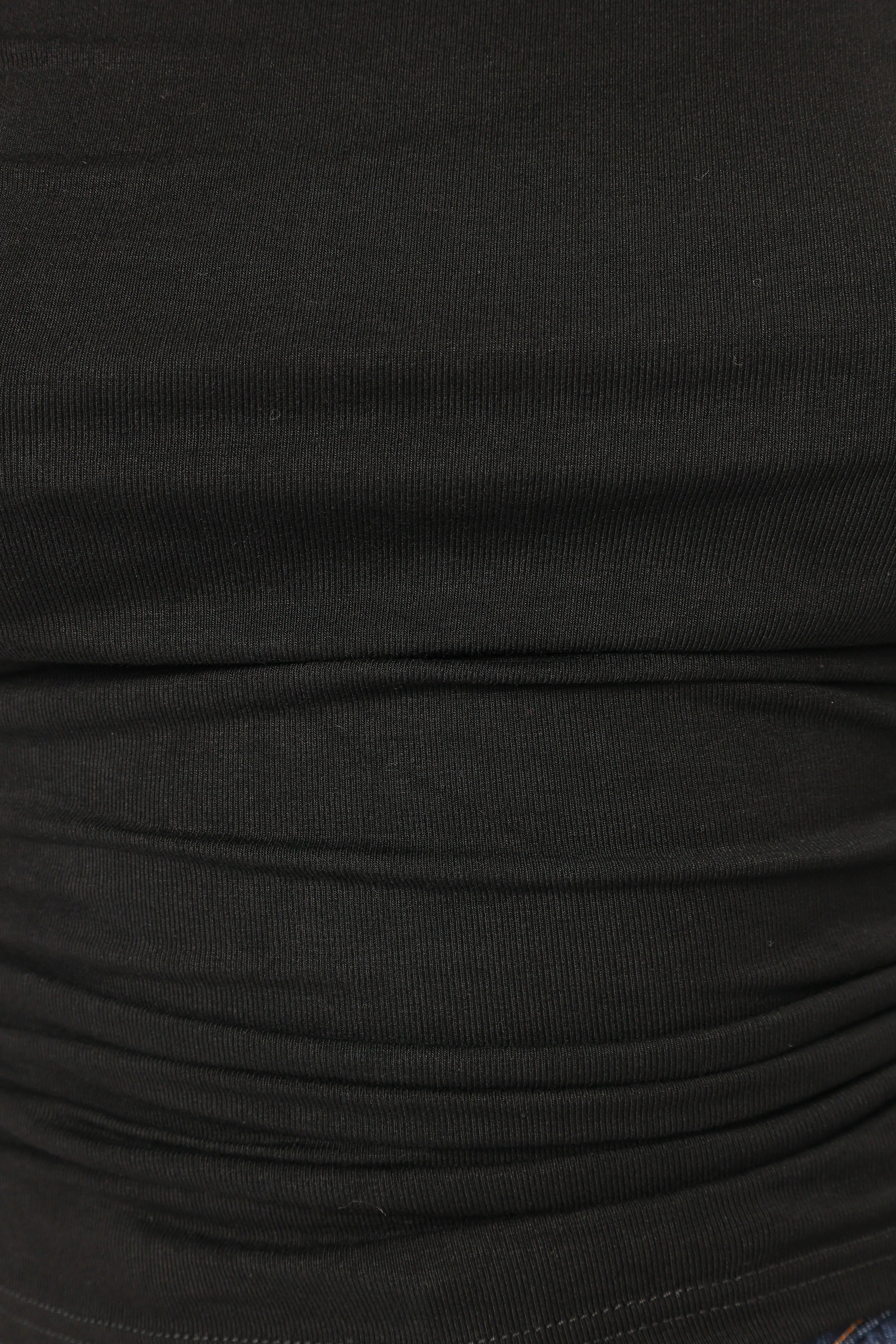 Lanna Off Shoulder Top - Black