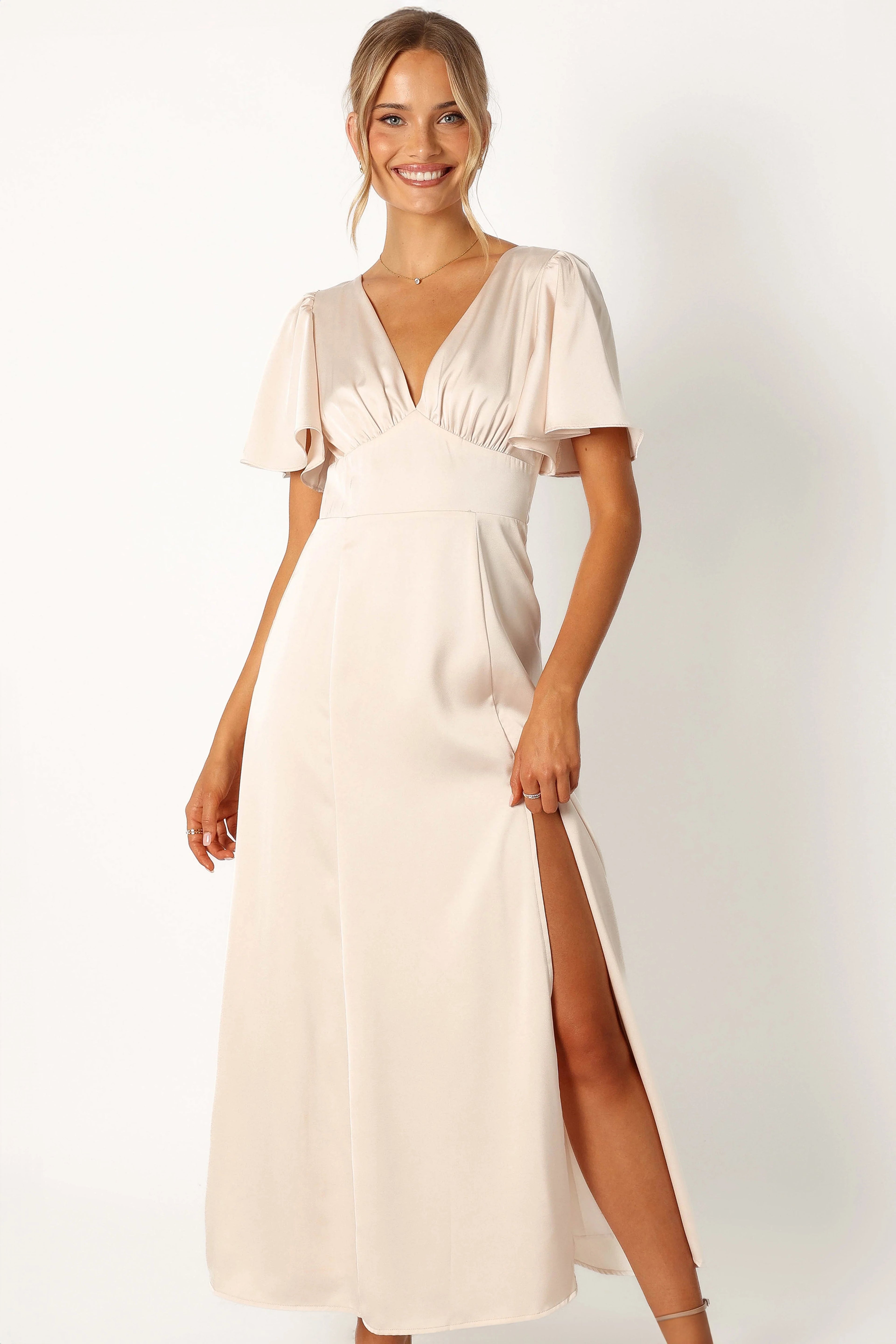 Casper Maxi Dress - Pearl