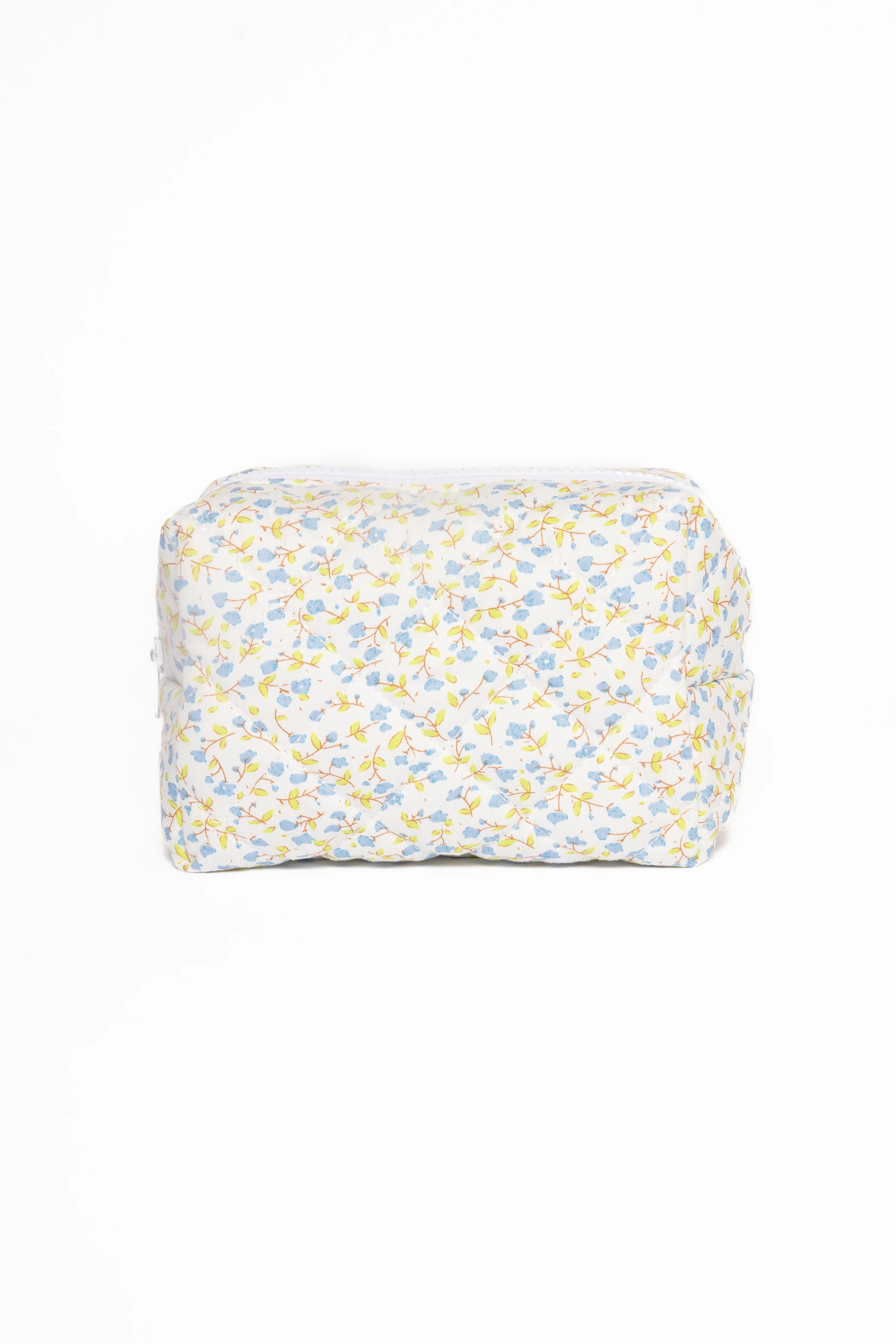 Clementine Cosmetic Bag - Blue Floral