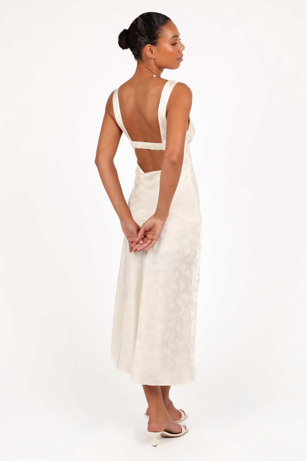 Billie Midi Dress - Ivory