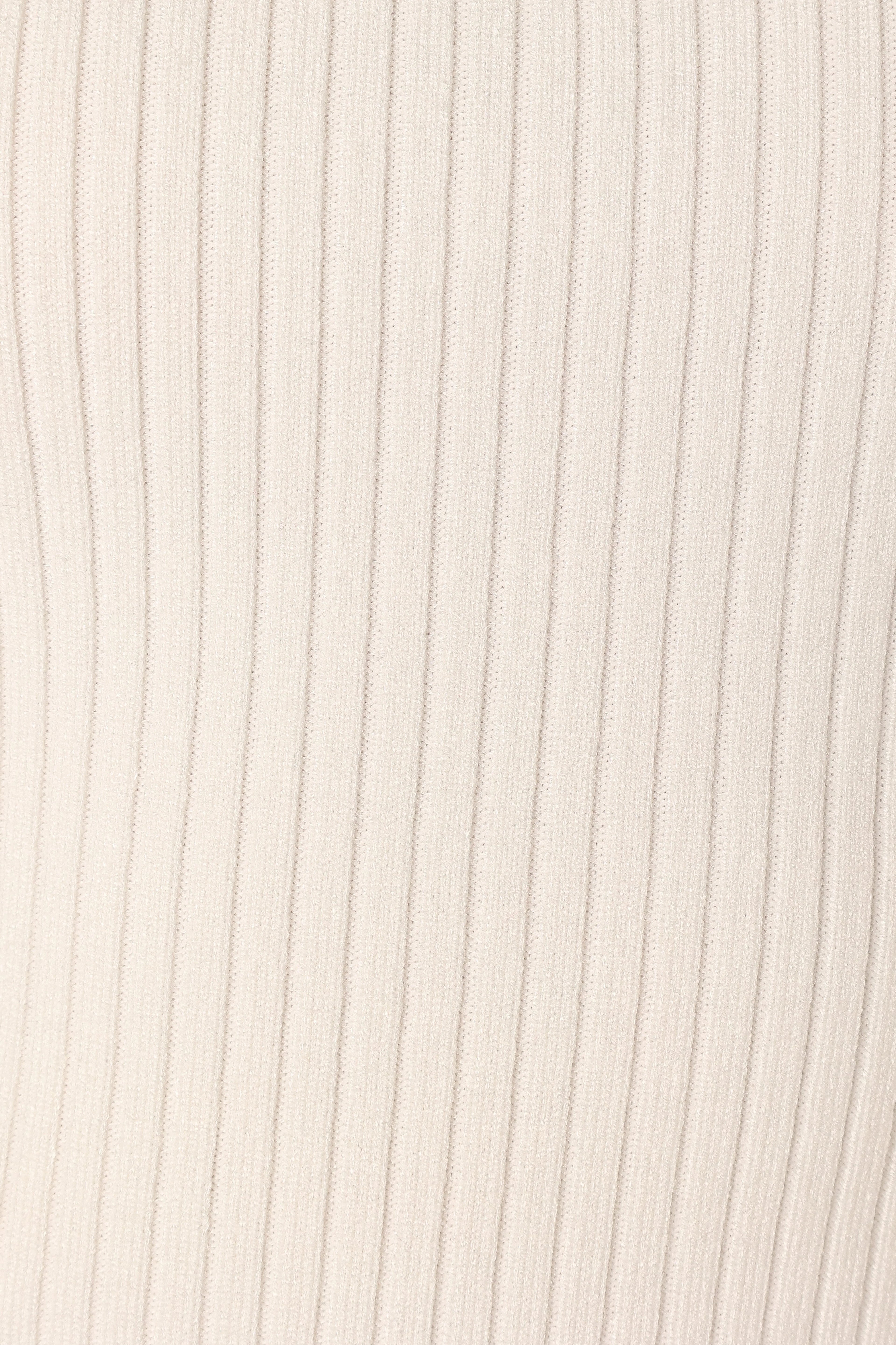 Yara Rib Knit Top - White