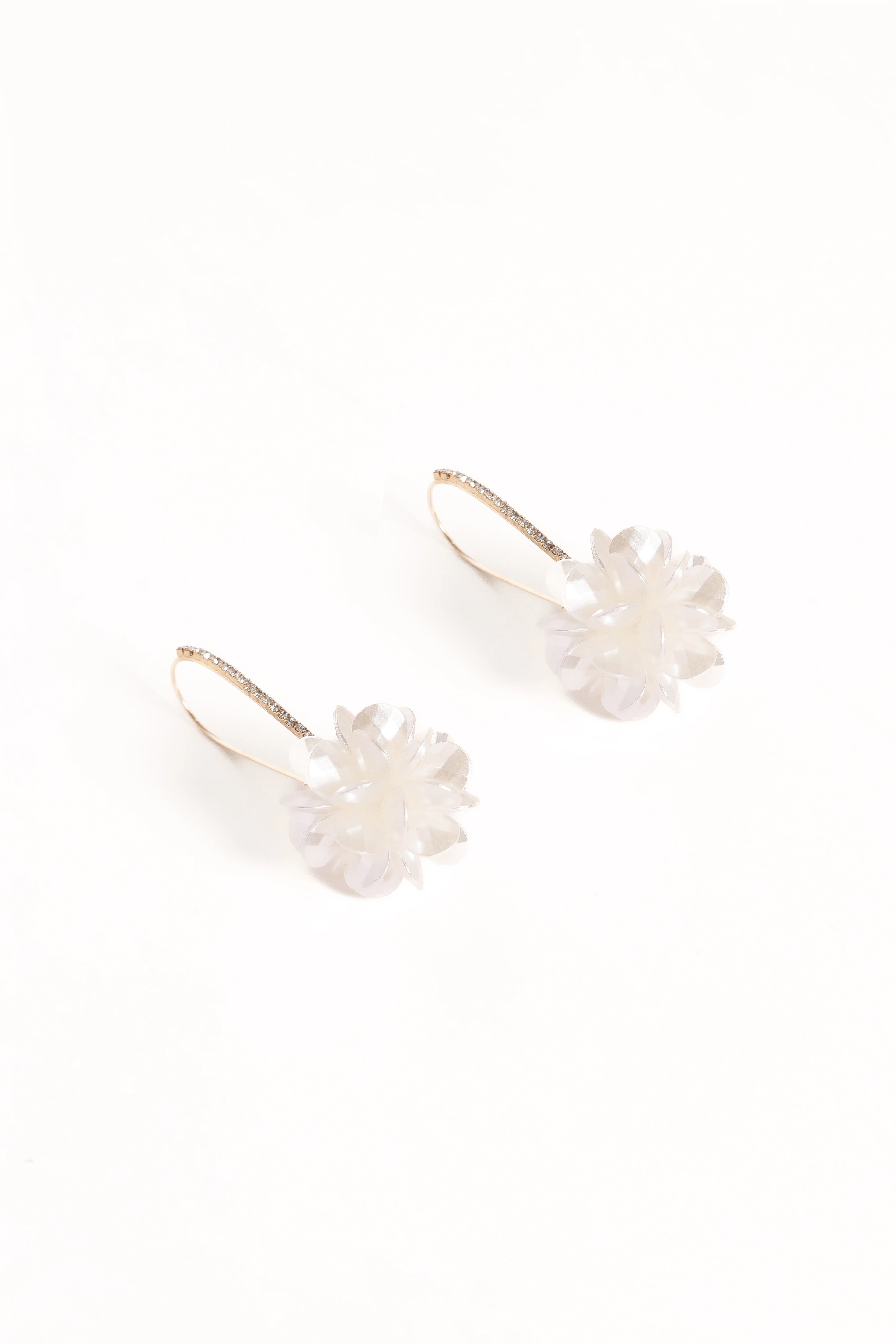 Katia Earrings - White