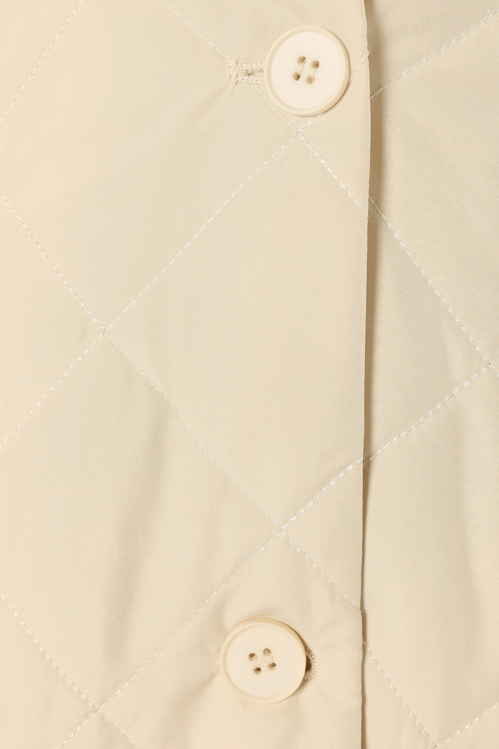 Clea Quilted Jacket - Bone