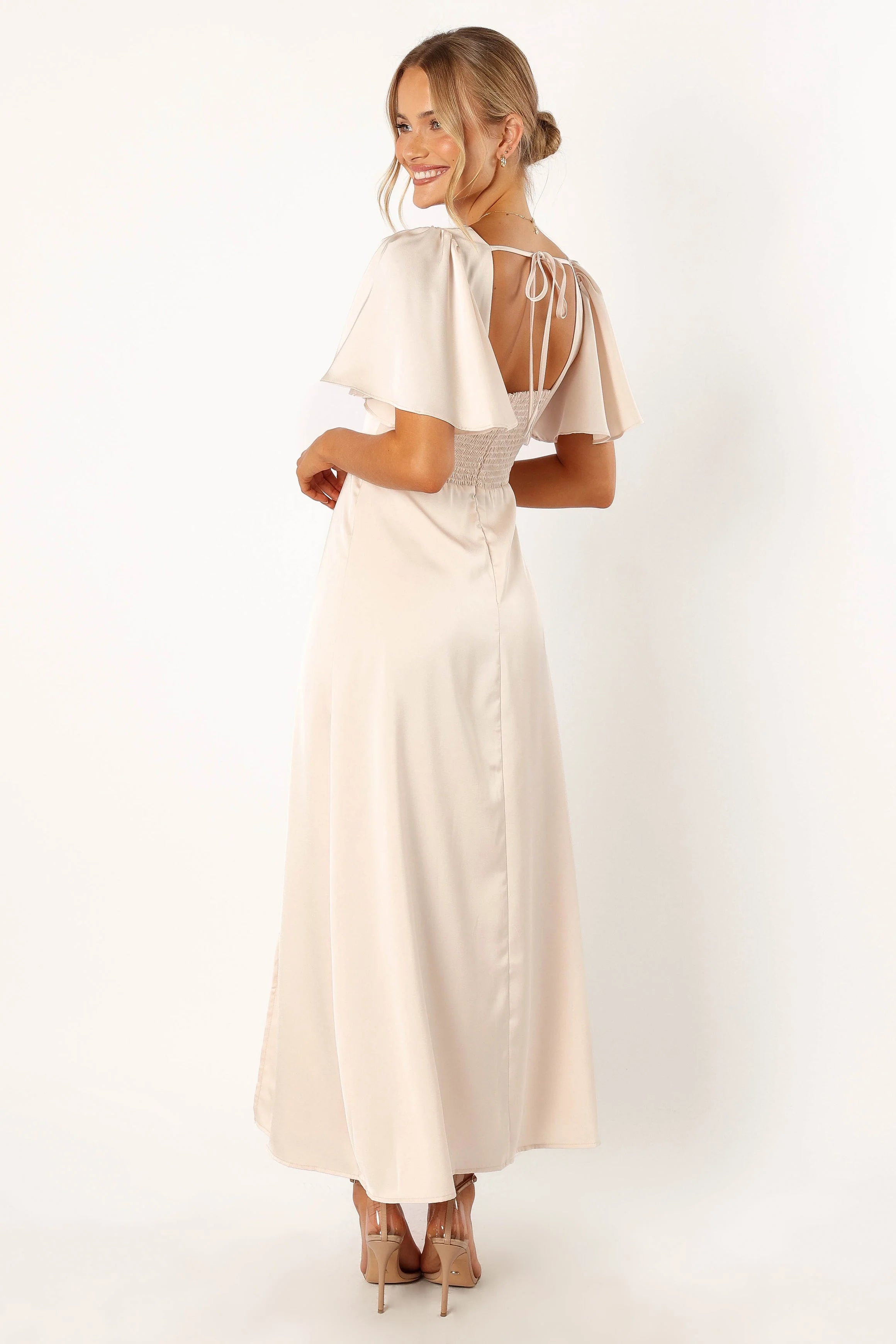 Casper Maxi Dress - Pearl