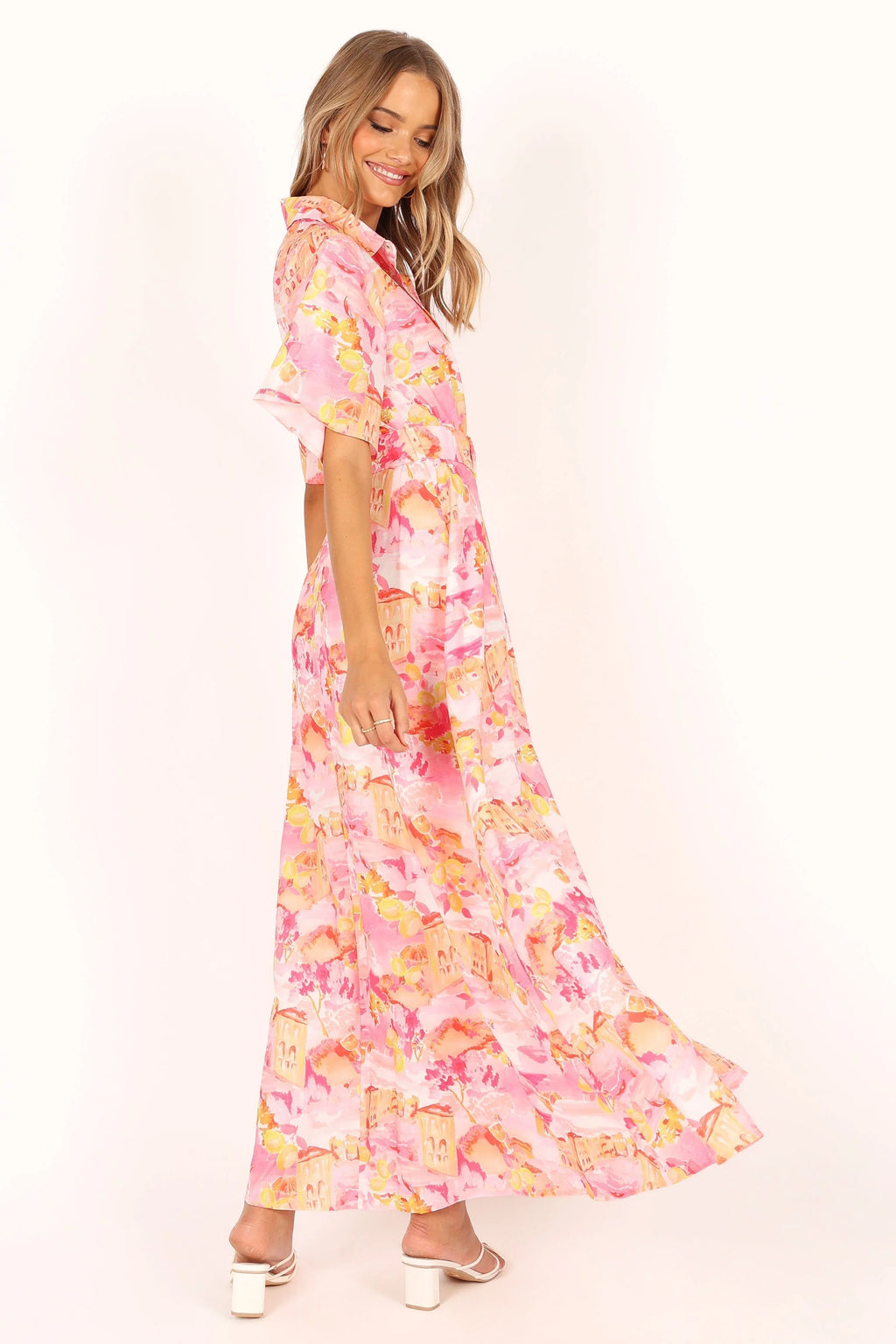 Arianna Maxi Dress - Pink Scenic