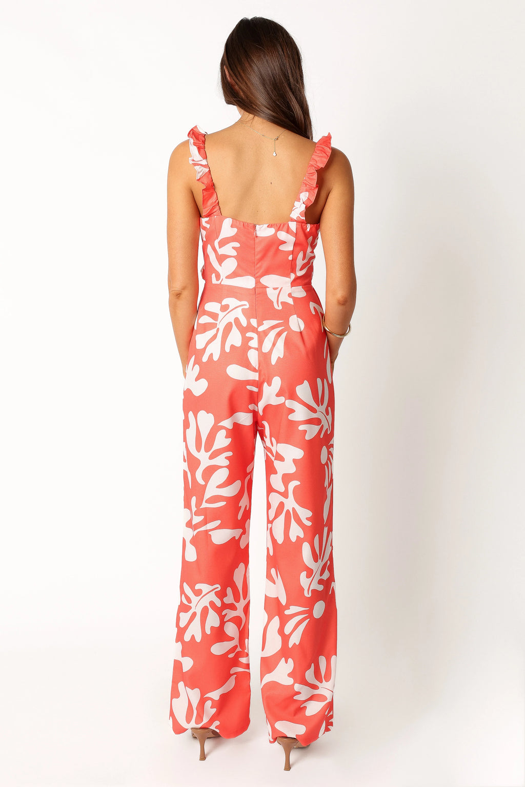 Payton Jumpsuit - Melon White