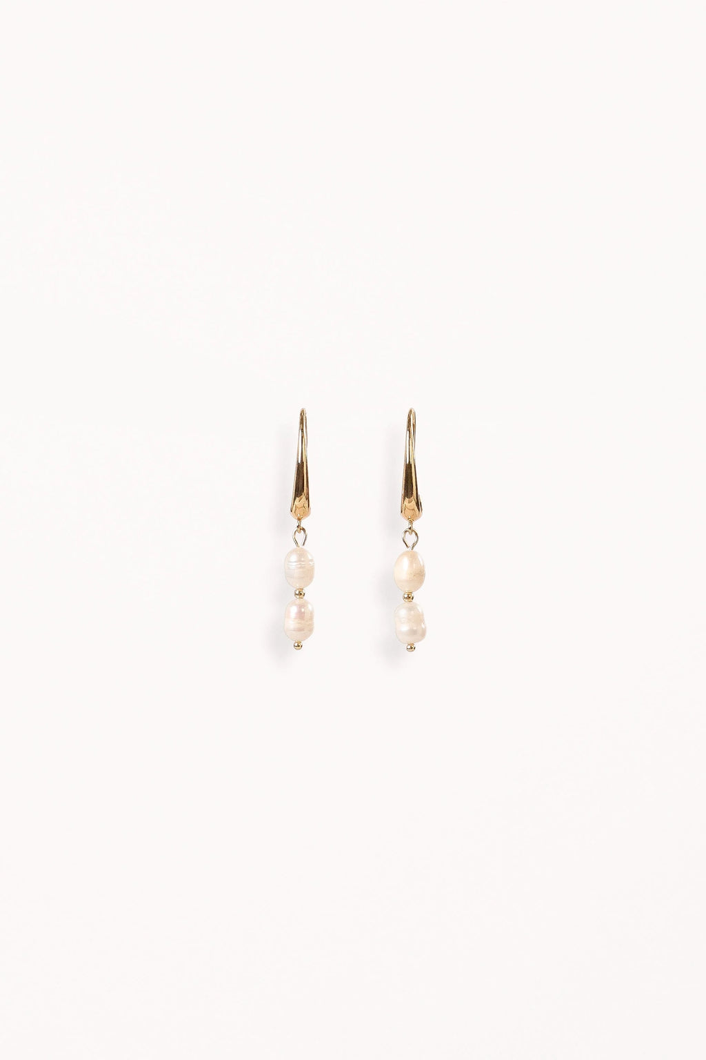 Larissa Pearl Earrings - Gold