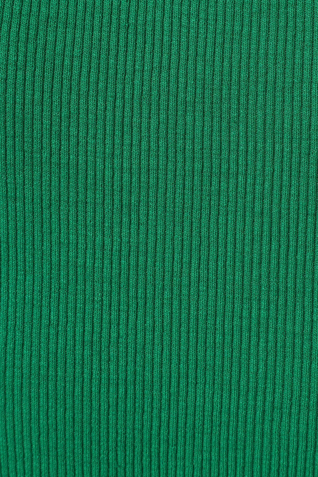 Ari Ribbed Tank Top - Green