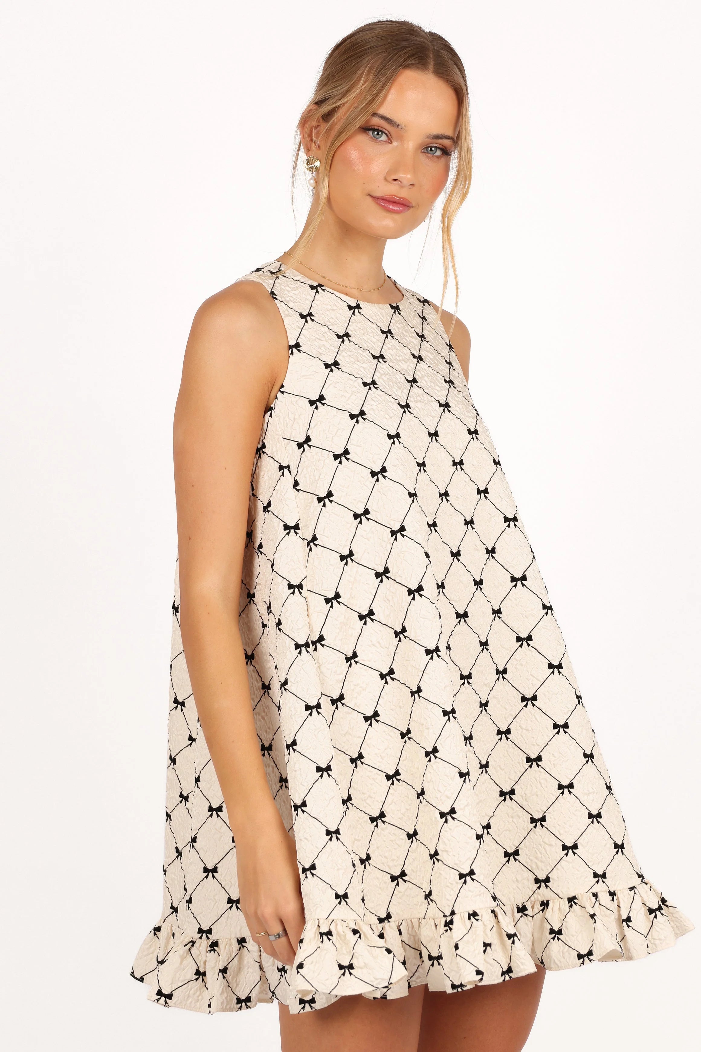Florence Mini Dress - Cream