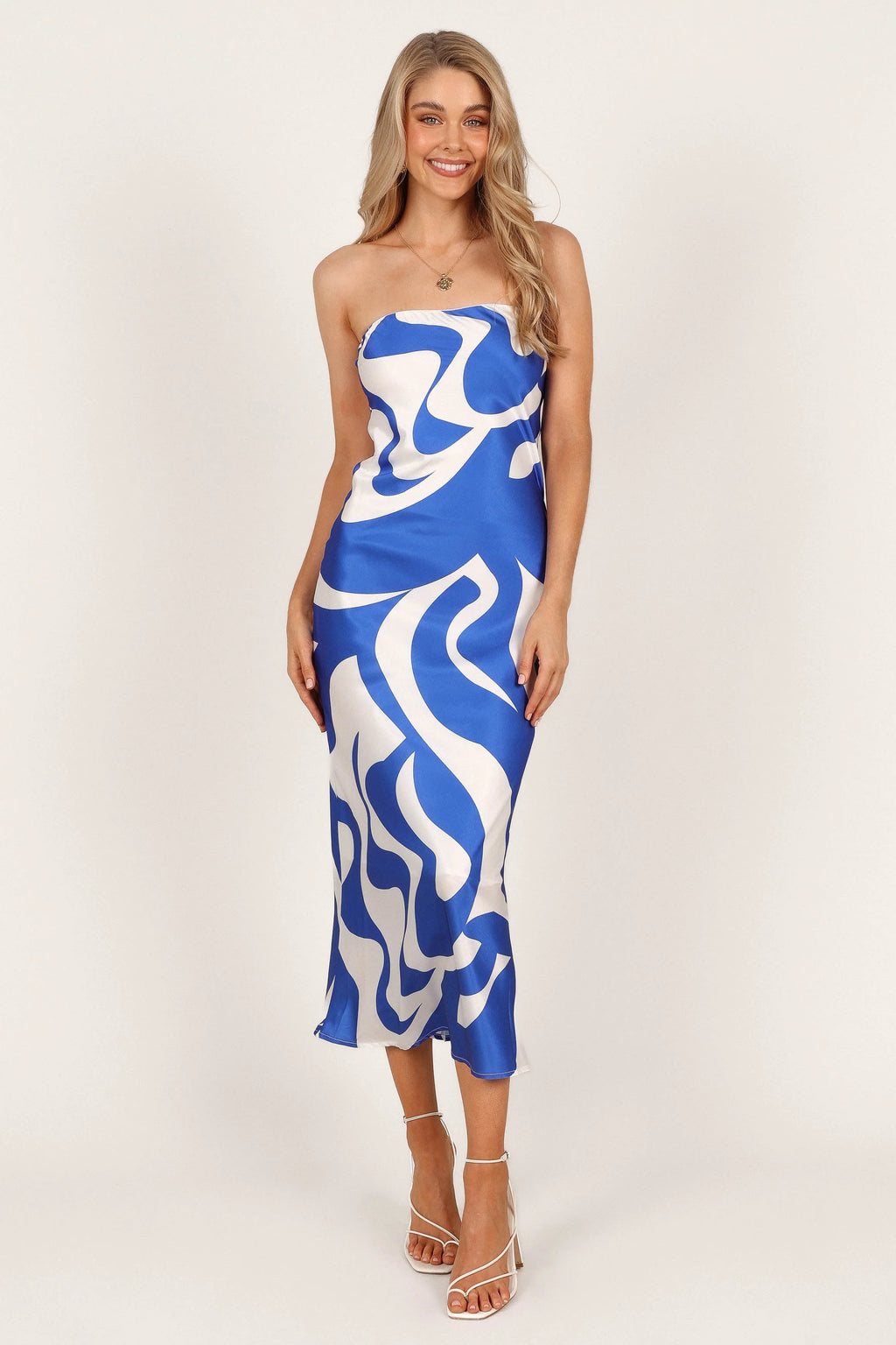 Angel Dress - Blue Swirl
