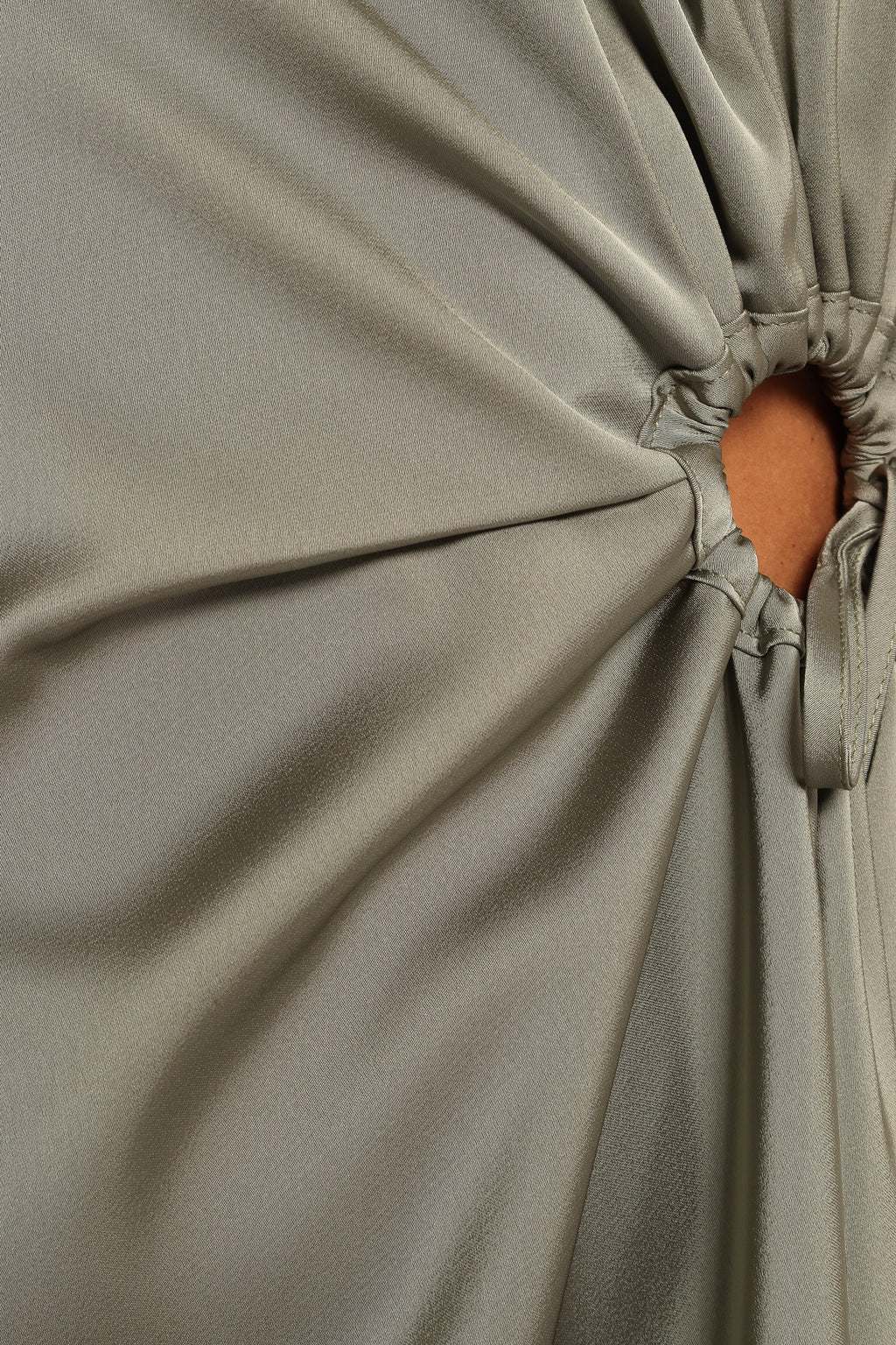 Windsor Long Sleeve Maxi Dress - Olive