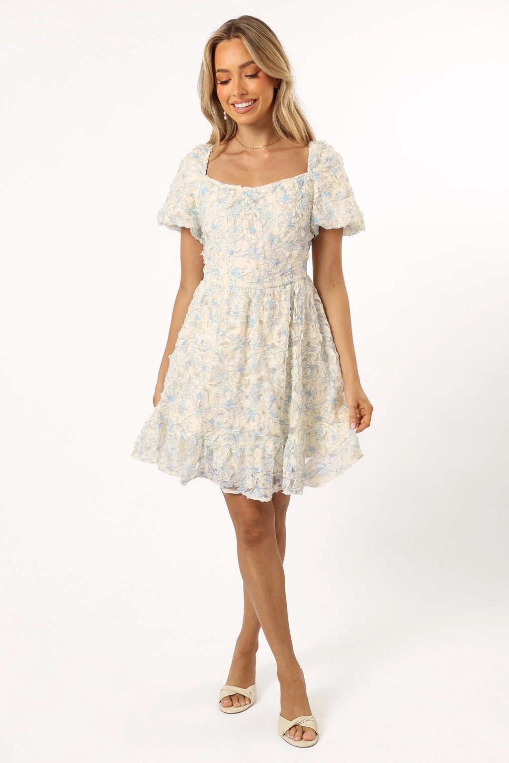 Atticus Mini Dress - Blue