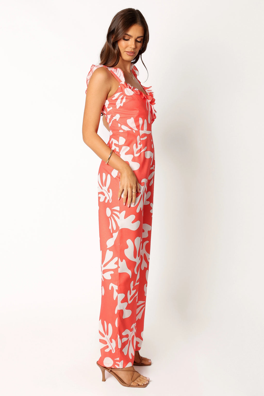 Payton Jumpsuit - Melon White