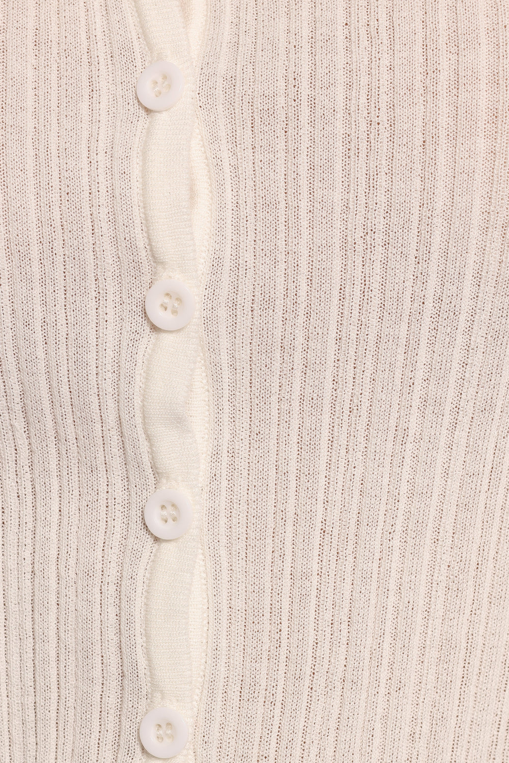 Fairfax Knit Top - White