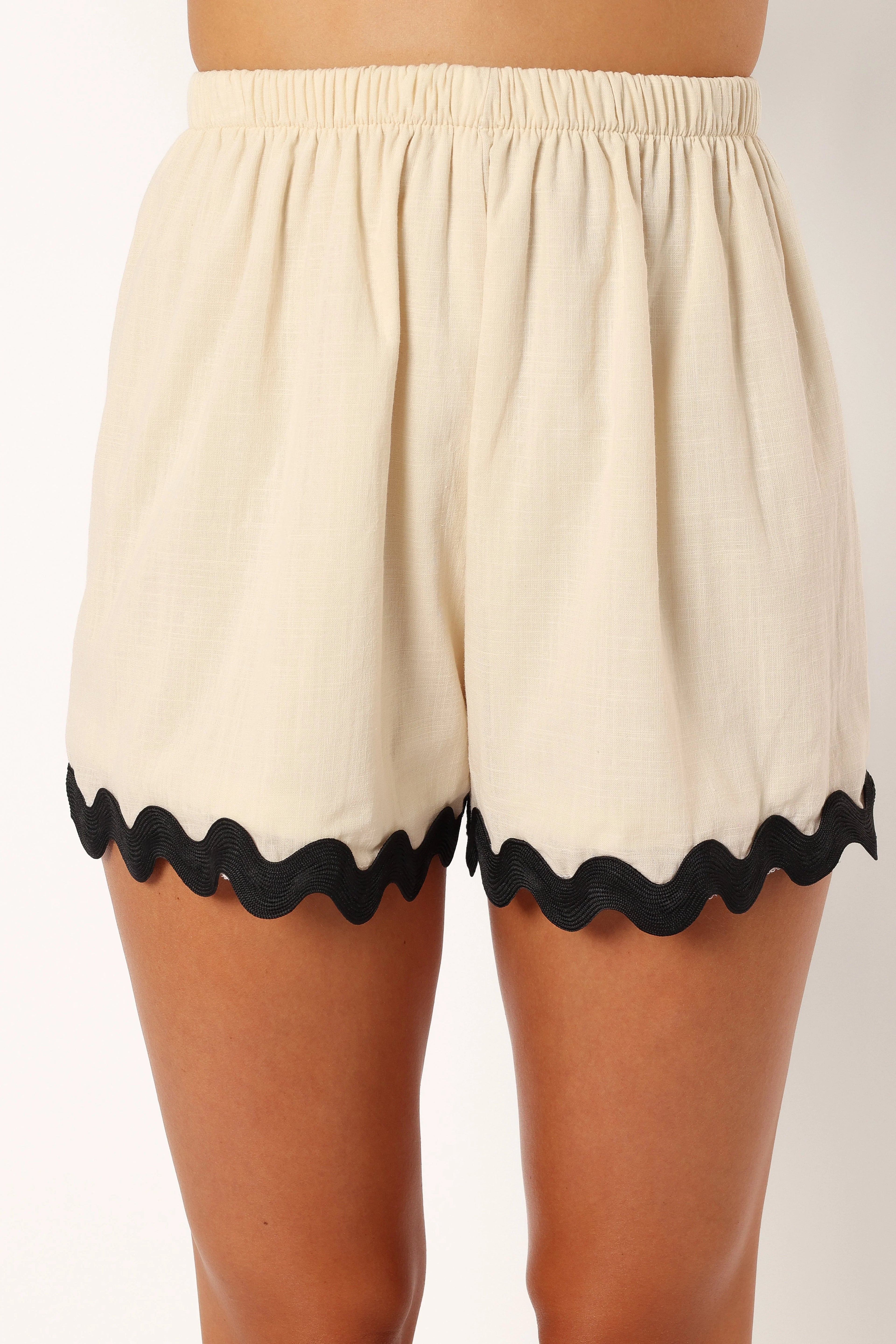 Wilson Short Set - Cream Black
