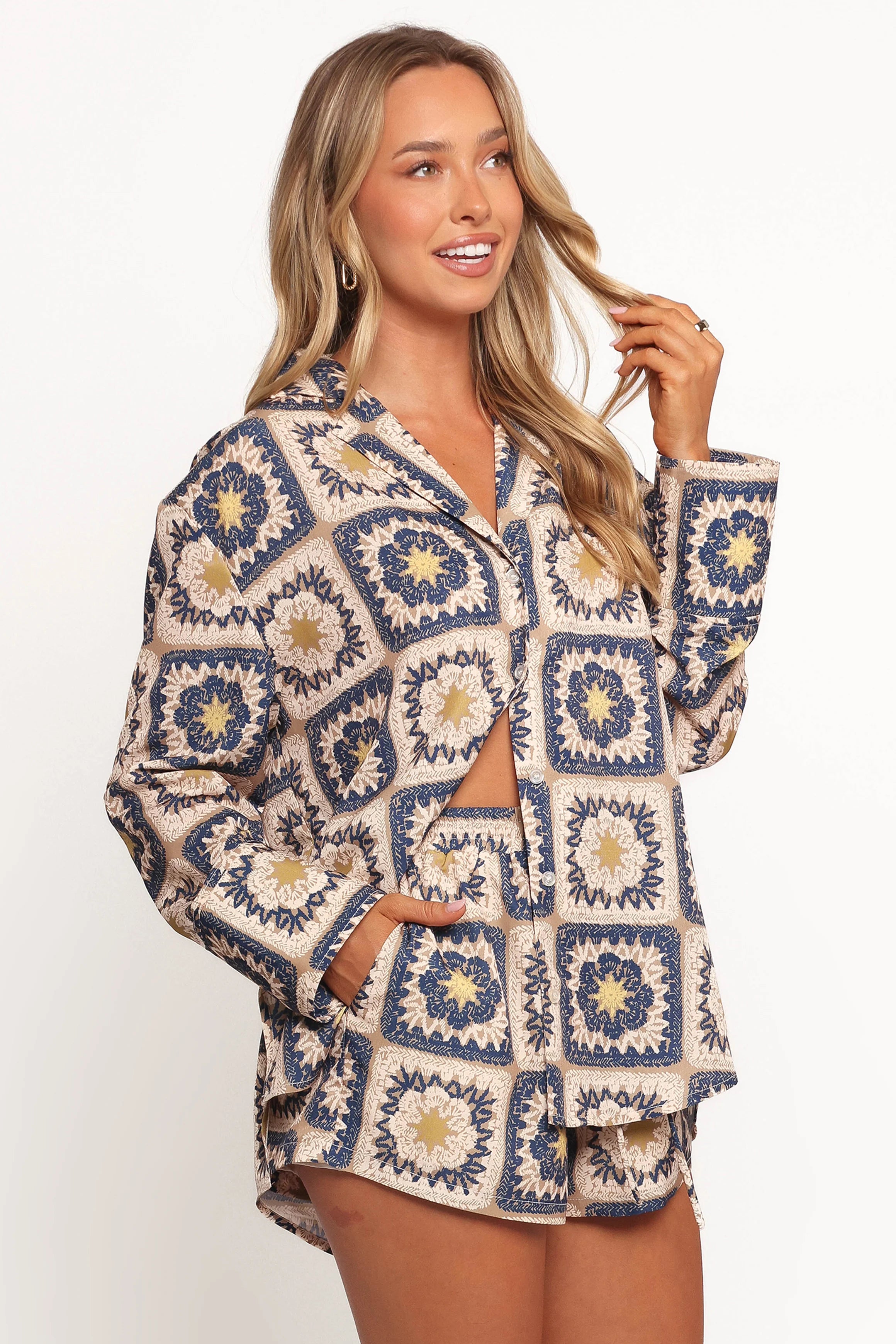 Rowena Shirt - Rowena Print