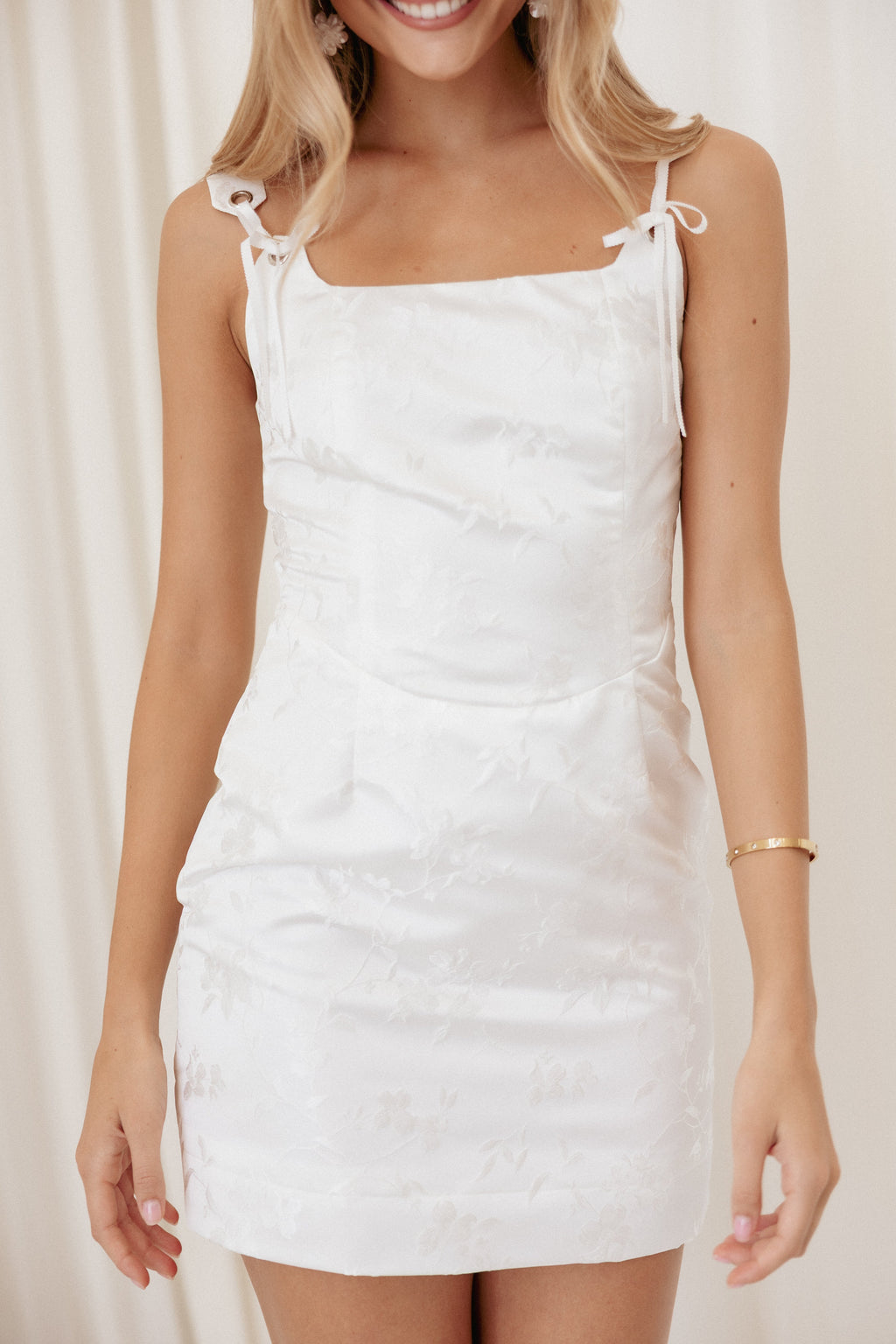 Liliana Mini Dress - White