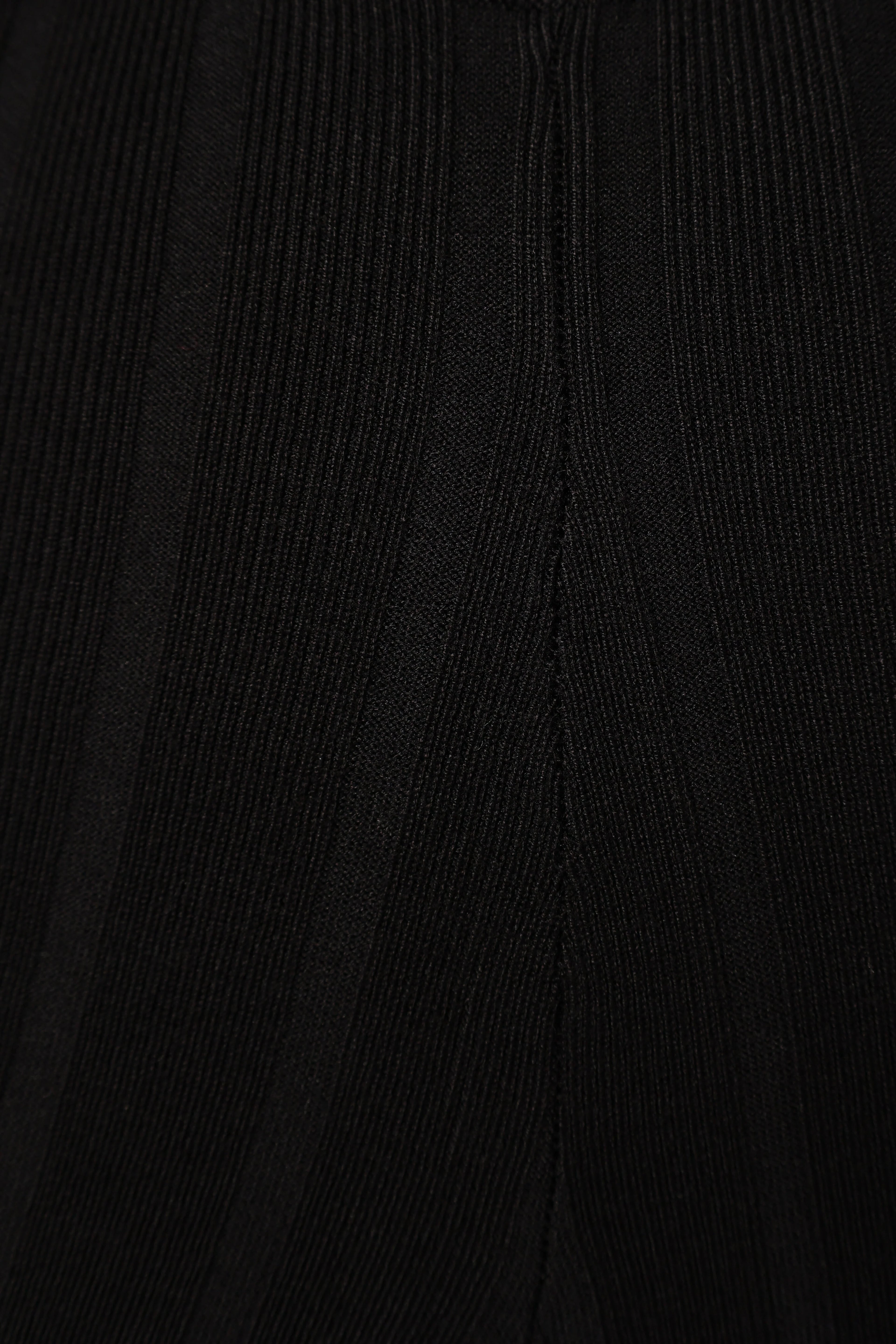 Silvie Knitted Set - Black