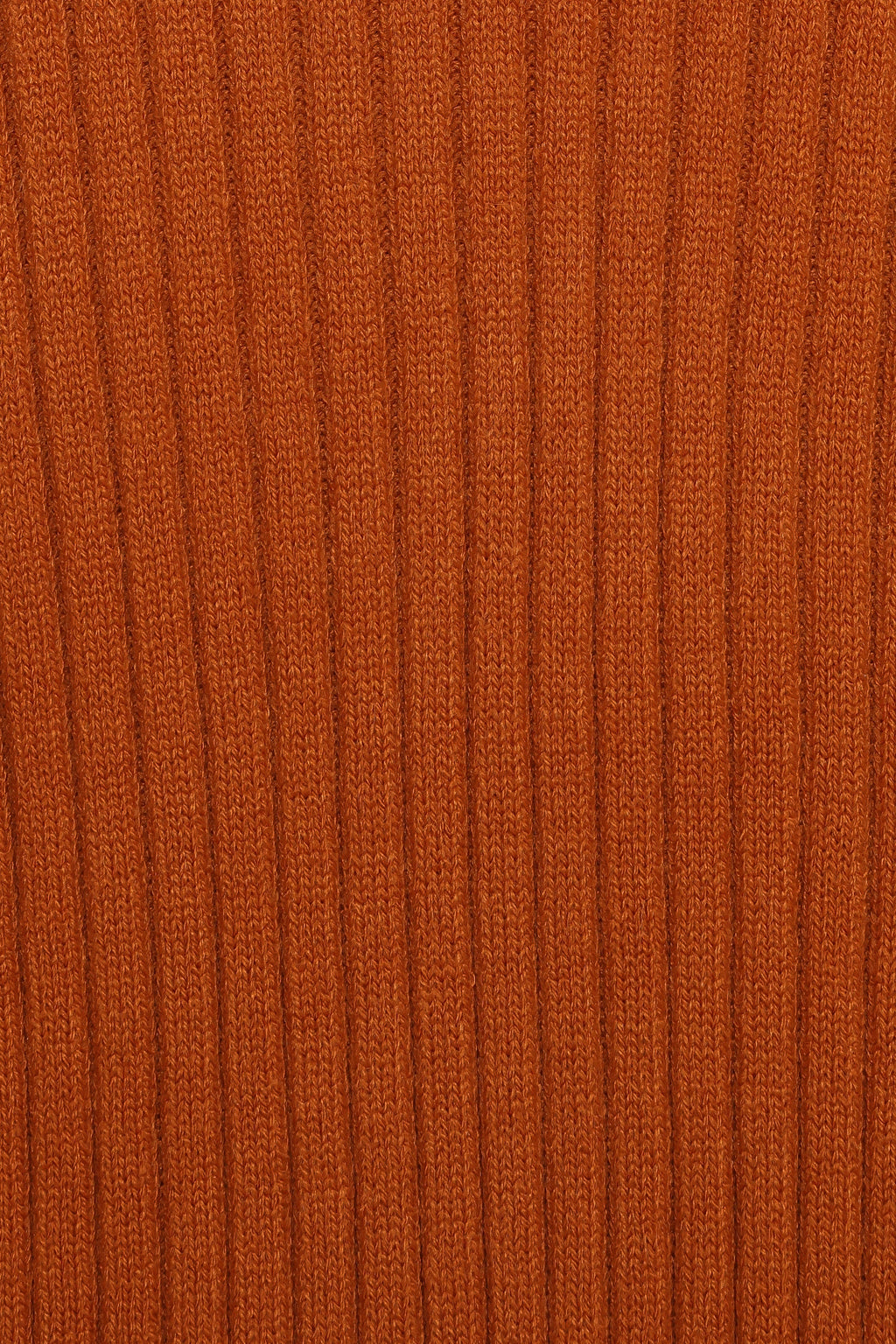 Makenna Long Open Front Cardigan - Rust