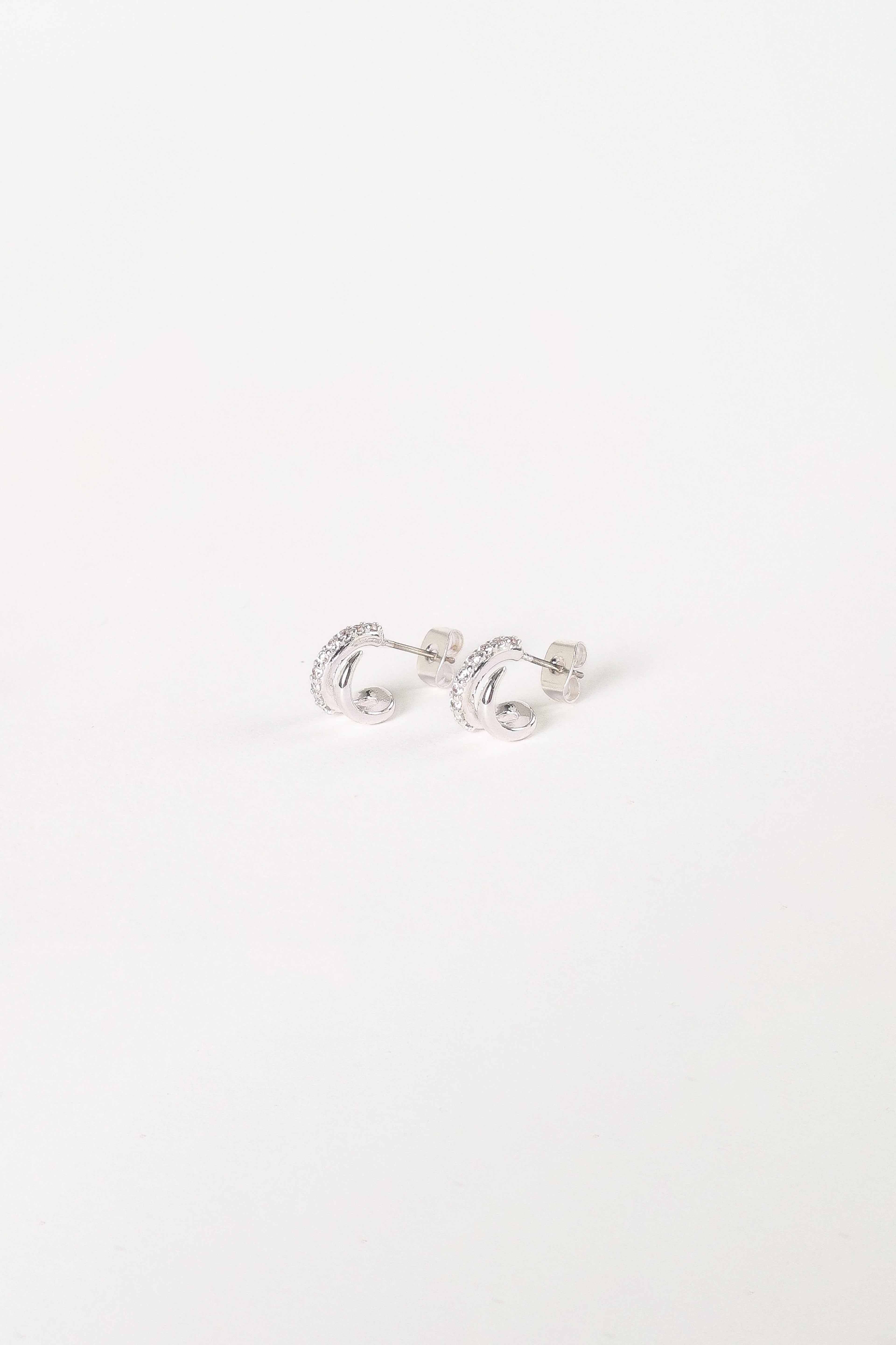 Jordyn Earrings - Silver