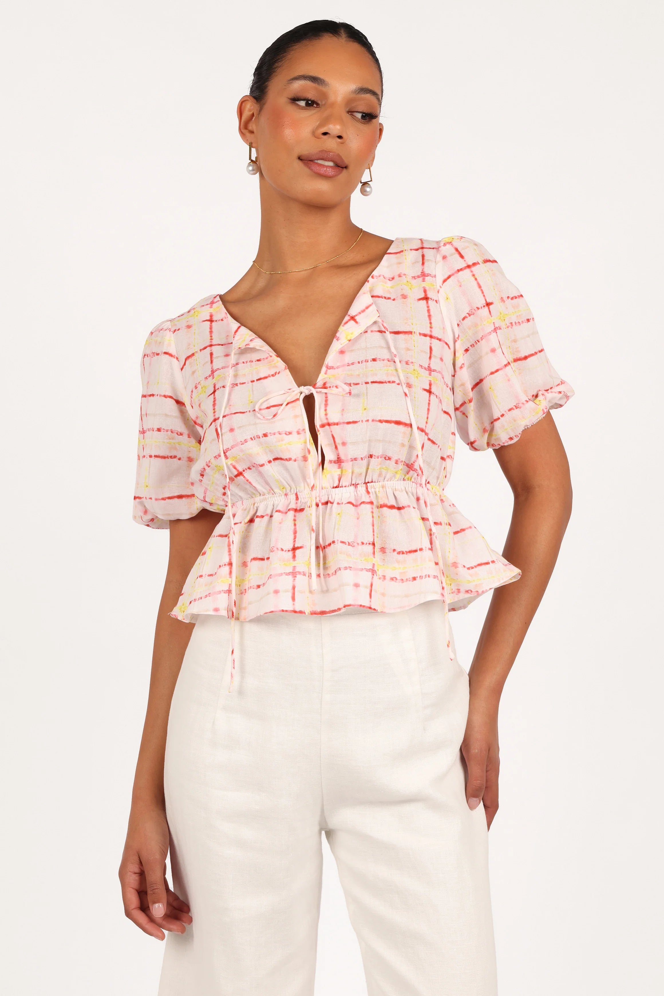 Pippi Top - Sunset Check