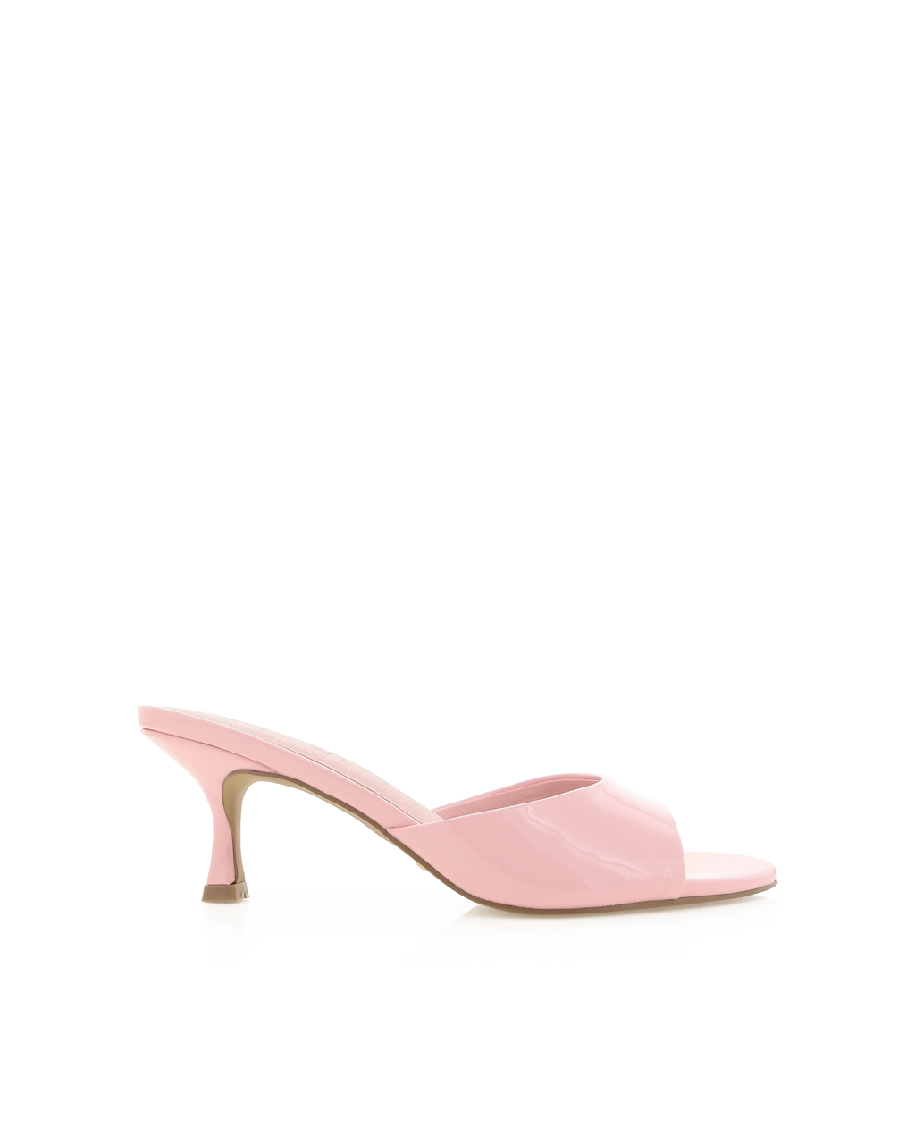 Addy Heels - Ice Pink Patent