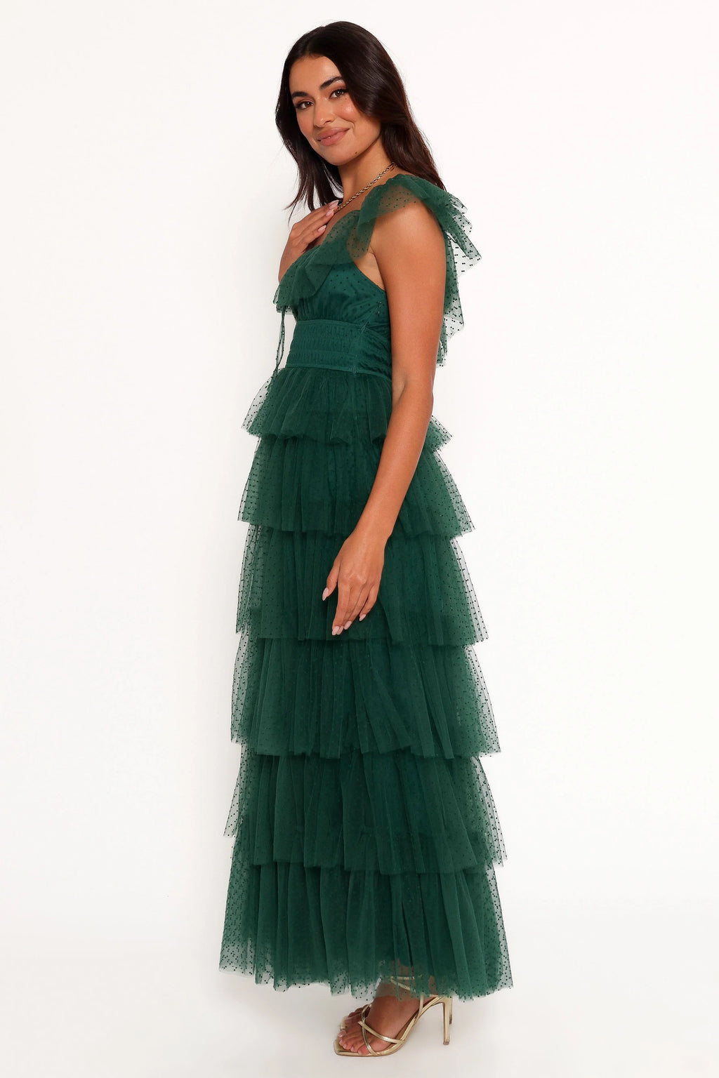 Belle Maxi Dress - Hunter Green