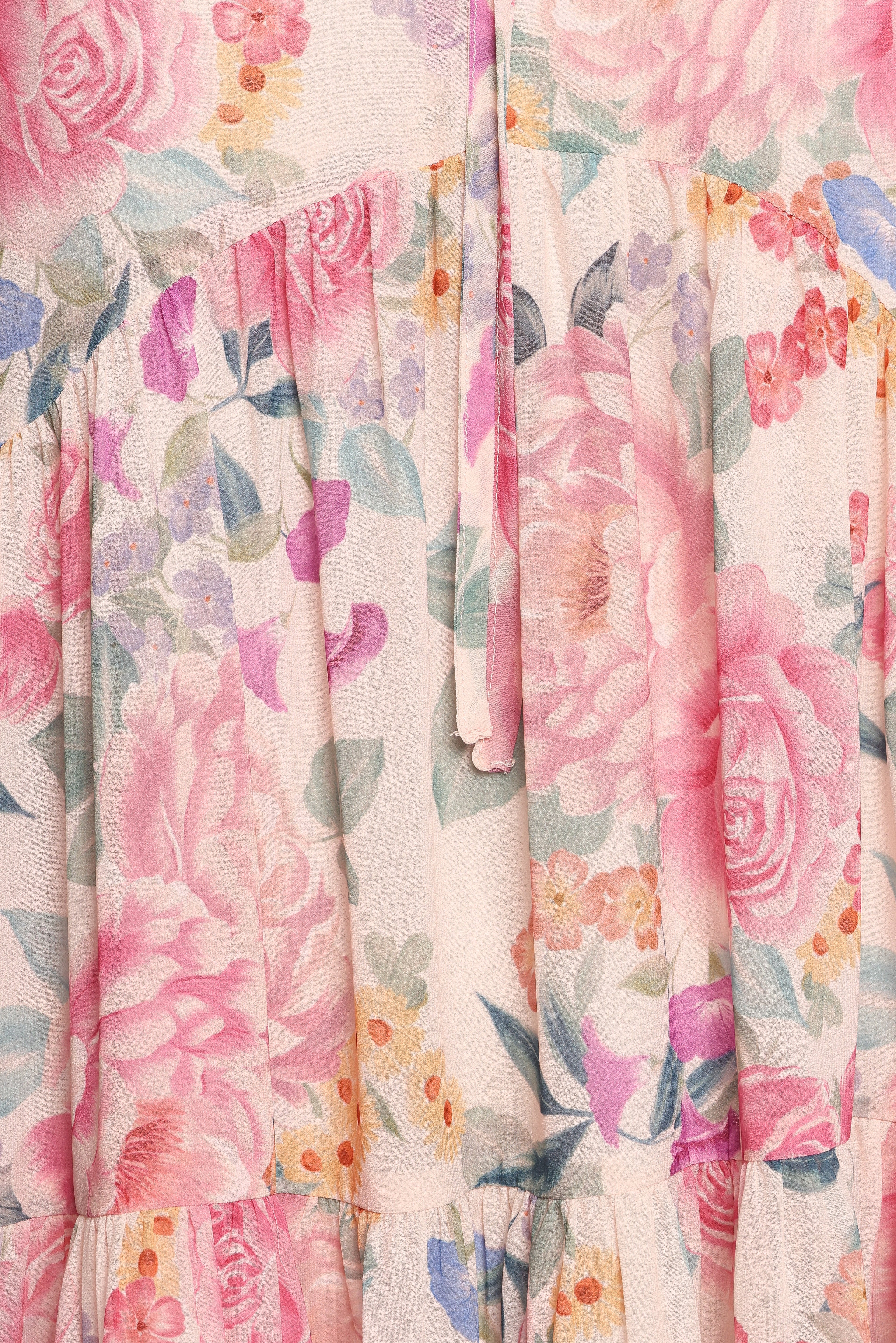 Bellamy Halterneck Mini Dress - Dreamy Bloom