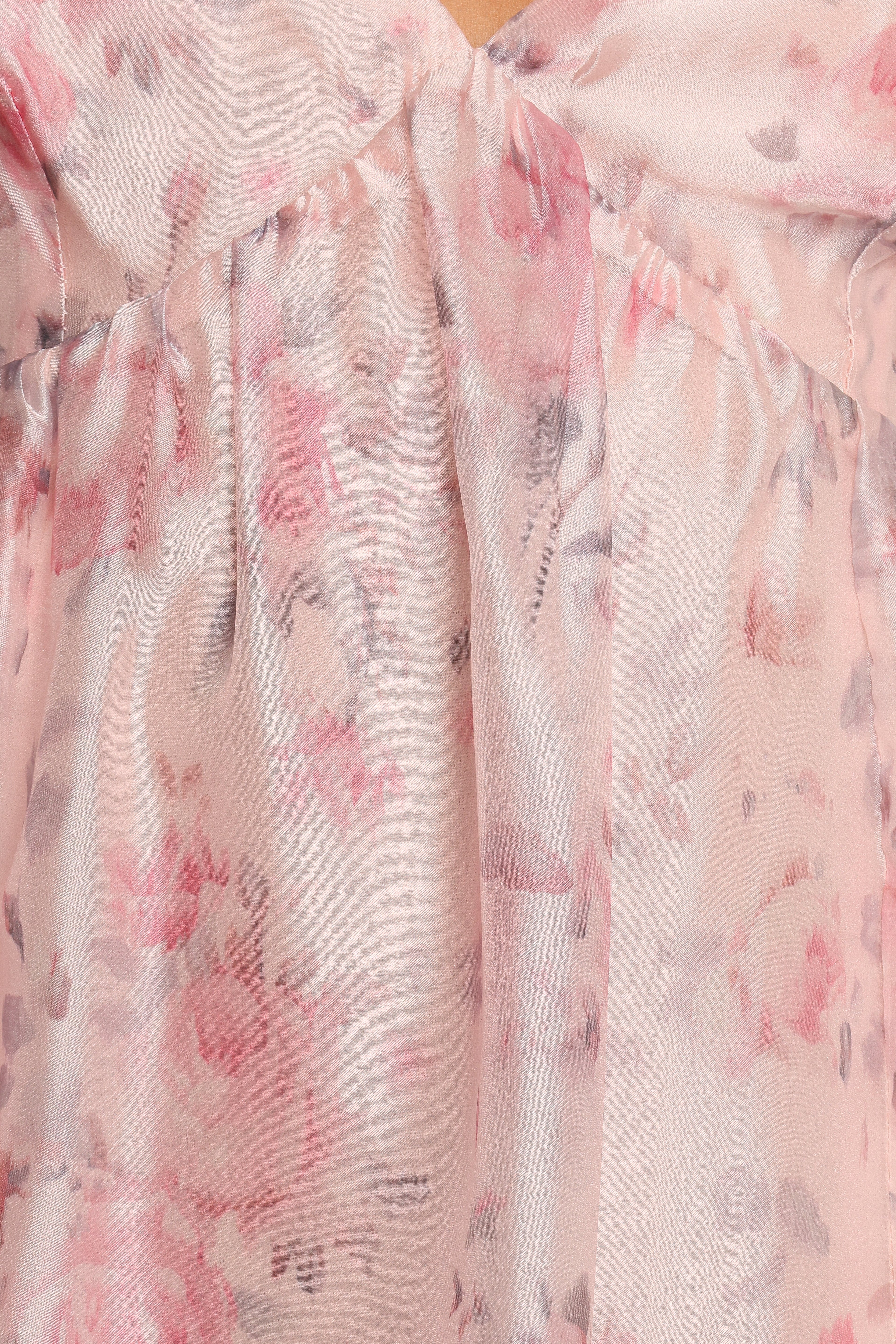Xanthe Maxi Dress - Pink Floral