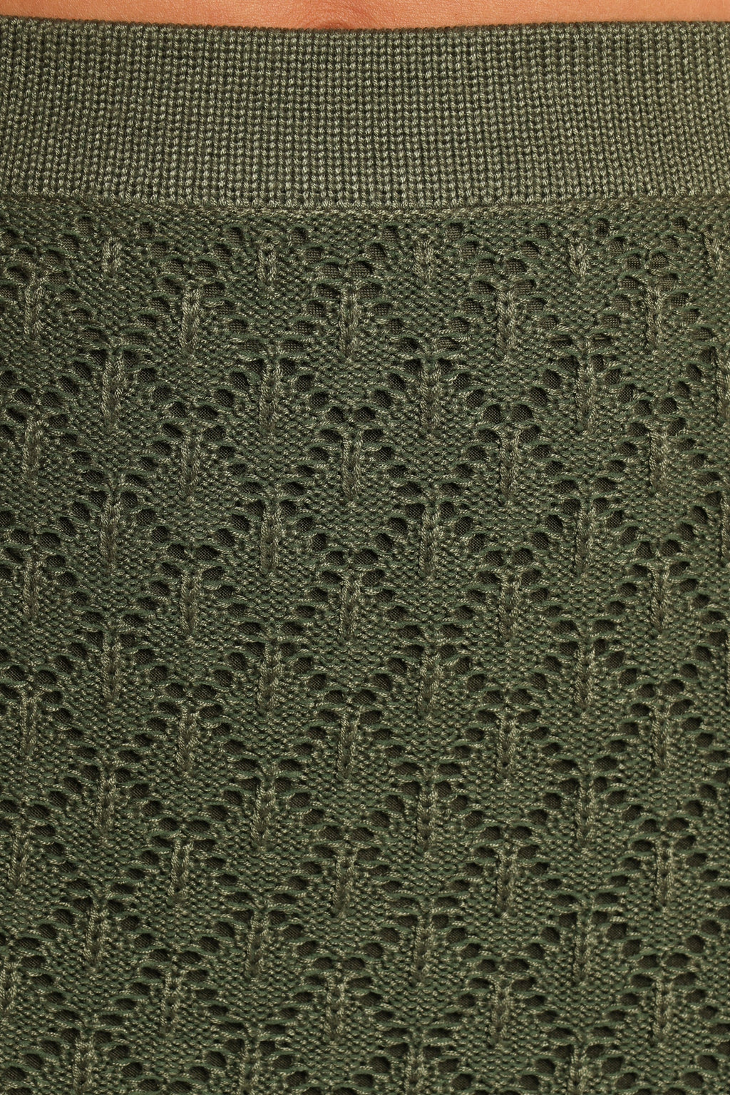 Asplie Knit Top - Olive