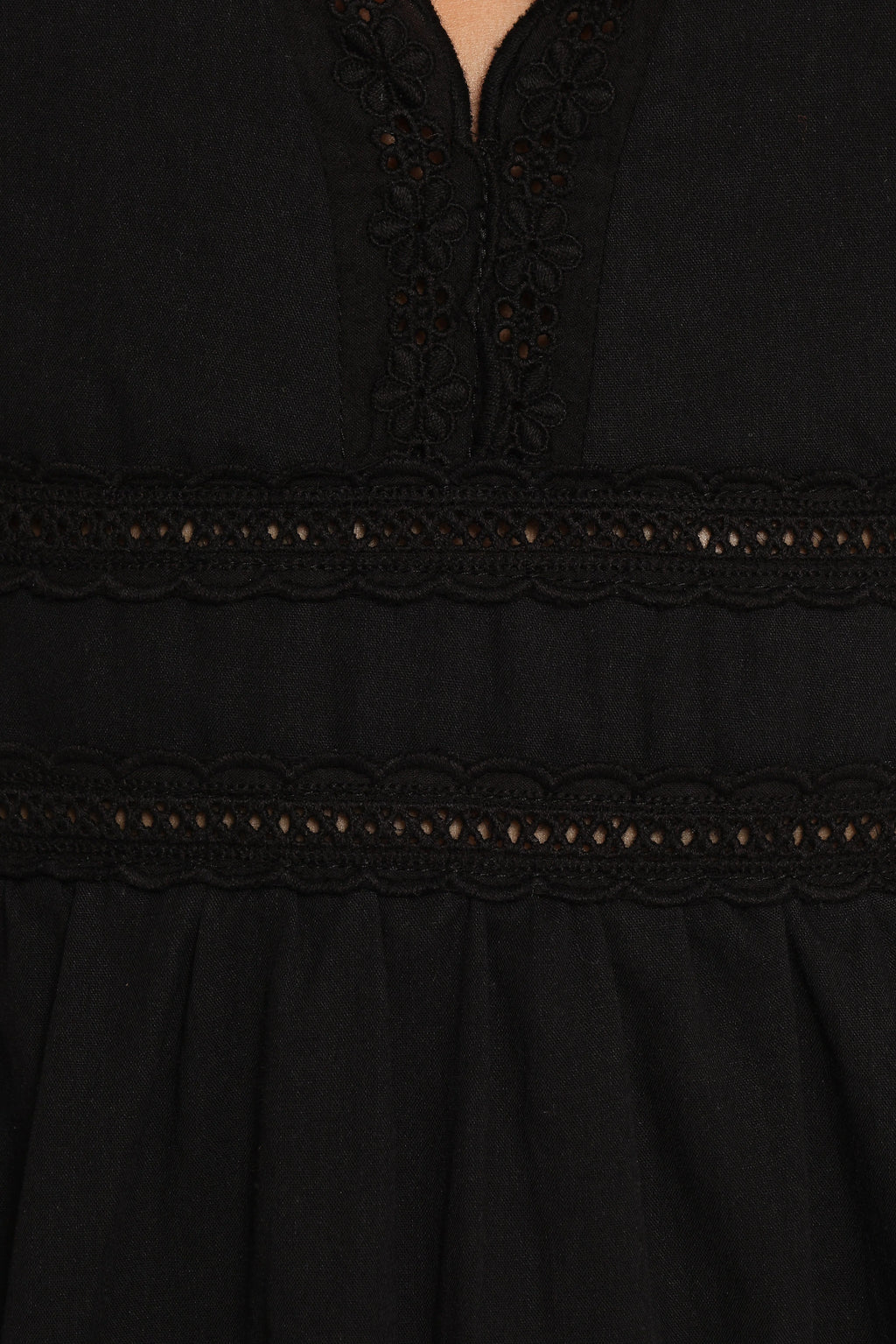 Estella Mini Dress - Black