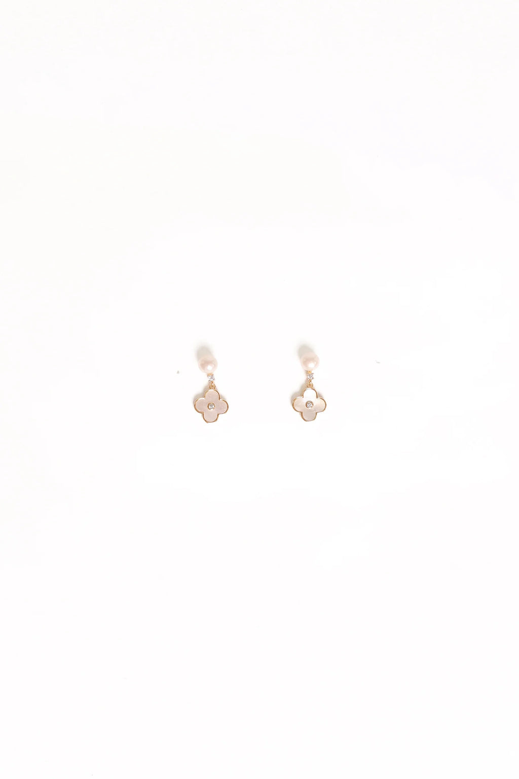 Marlowe Flower Earrings - Gold