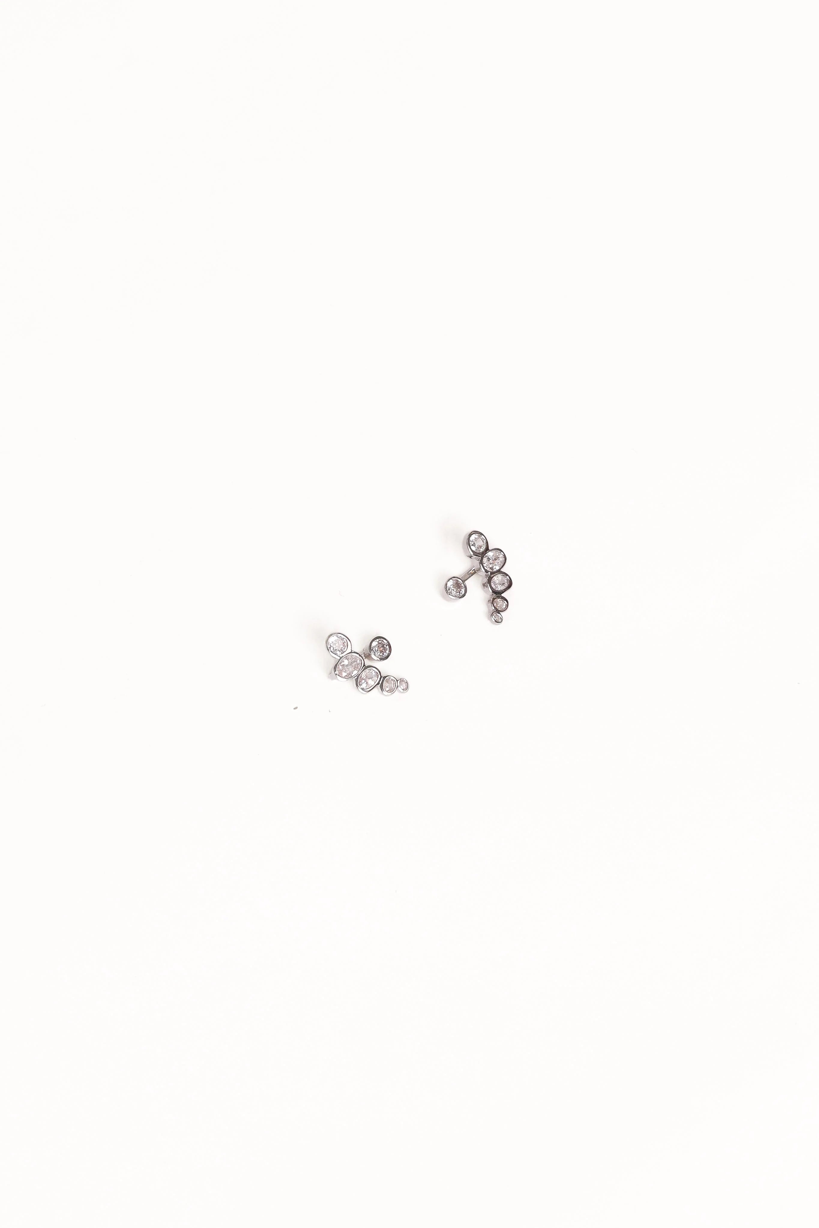 Elisa Earrings - Silver