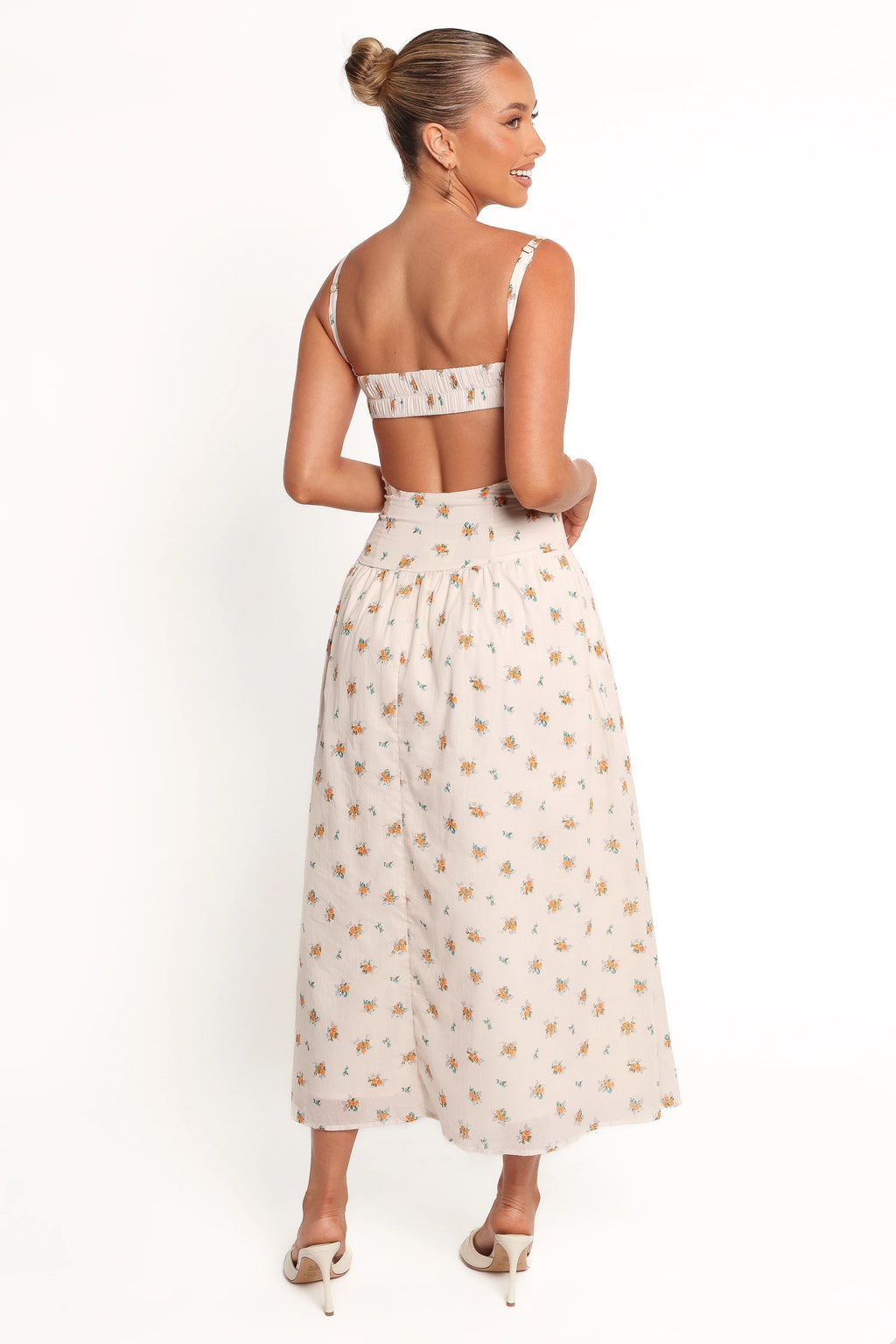 Oakley Maxi Dress - Yellow Floral