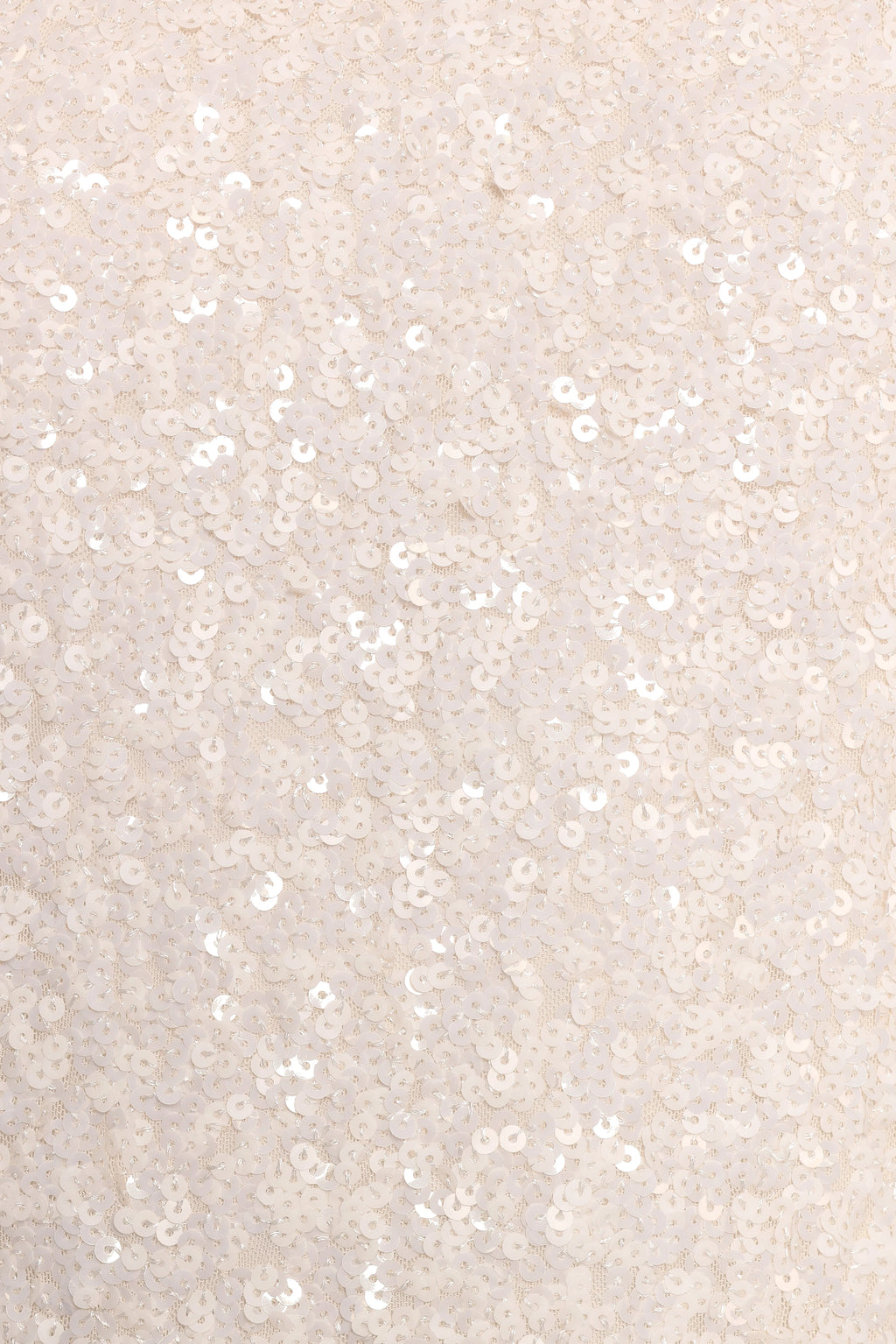 Kezie Sequin Mini Dress - Cream