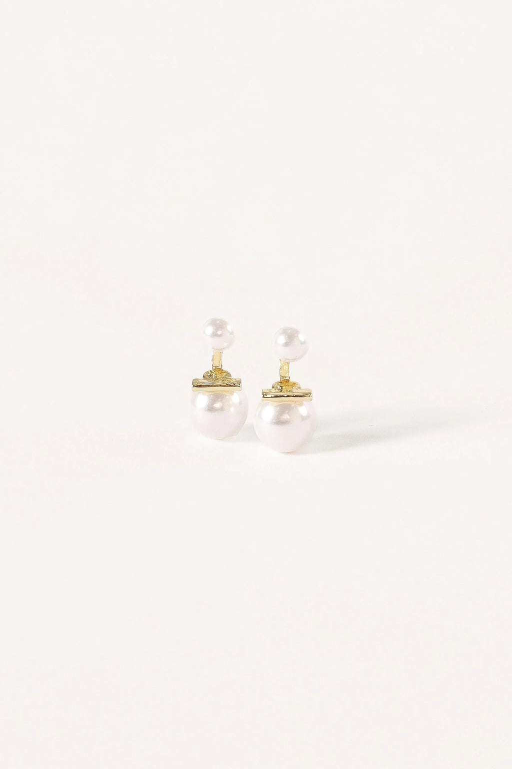 Astrid Pear Earrings - Gold
