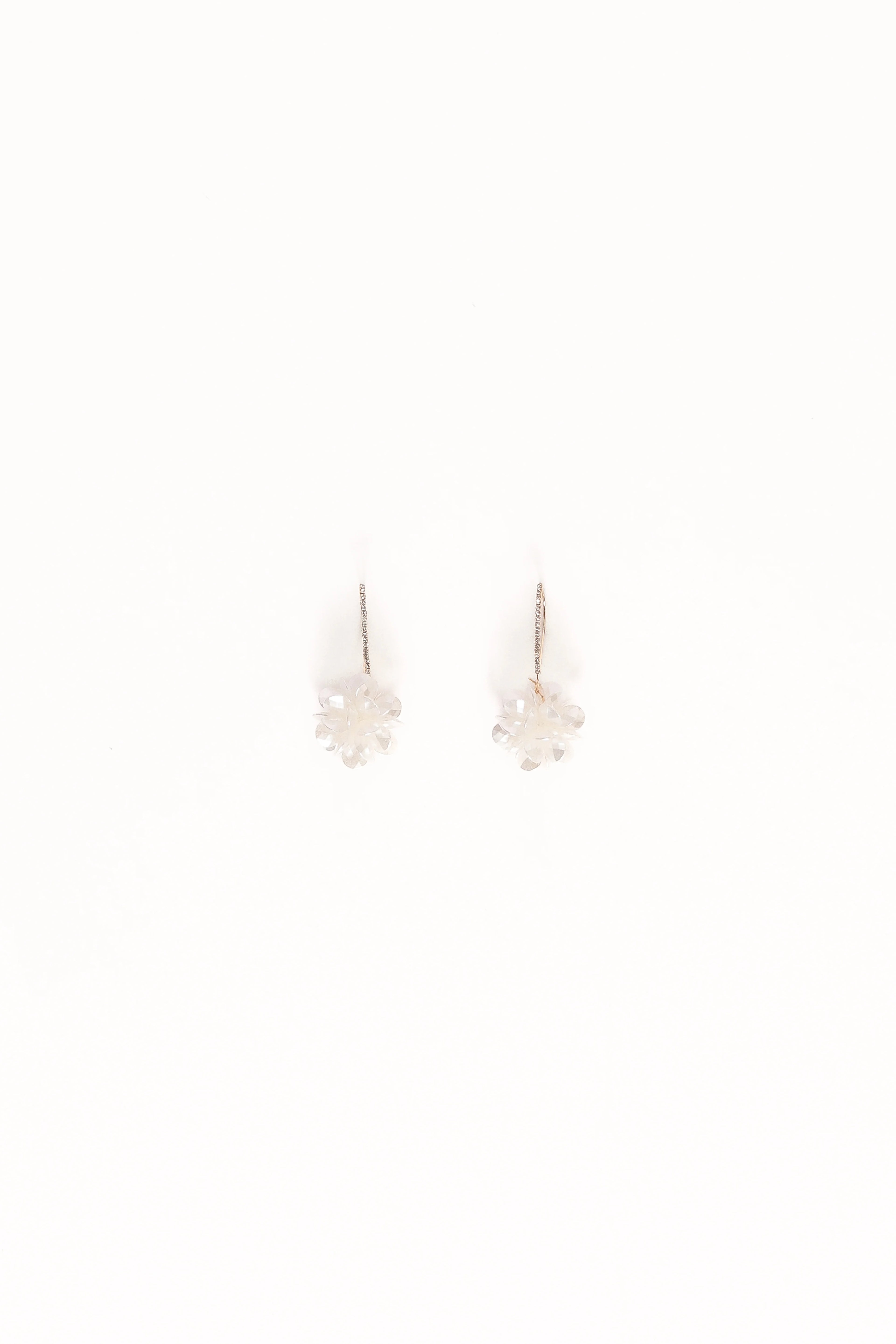 Katia Earrings - White