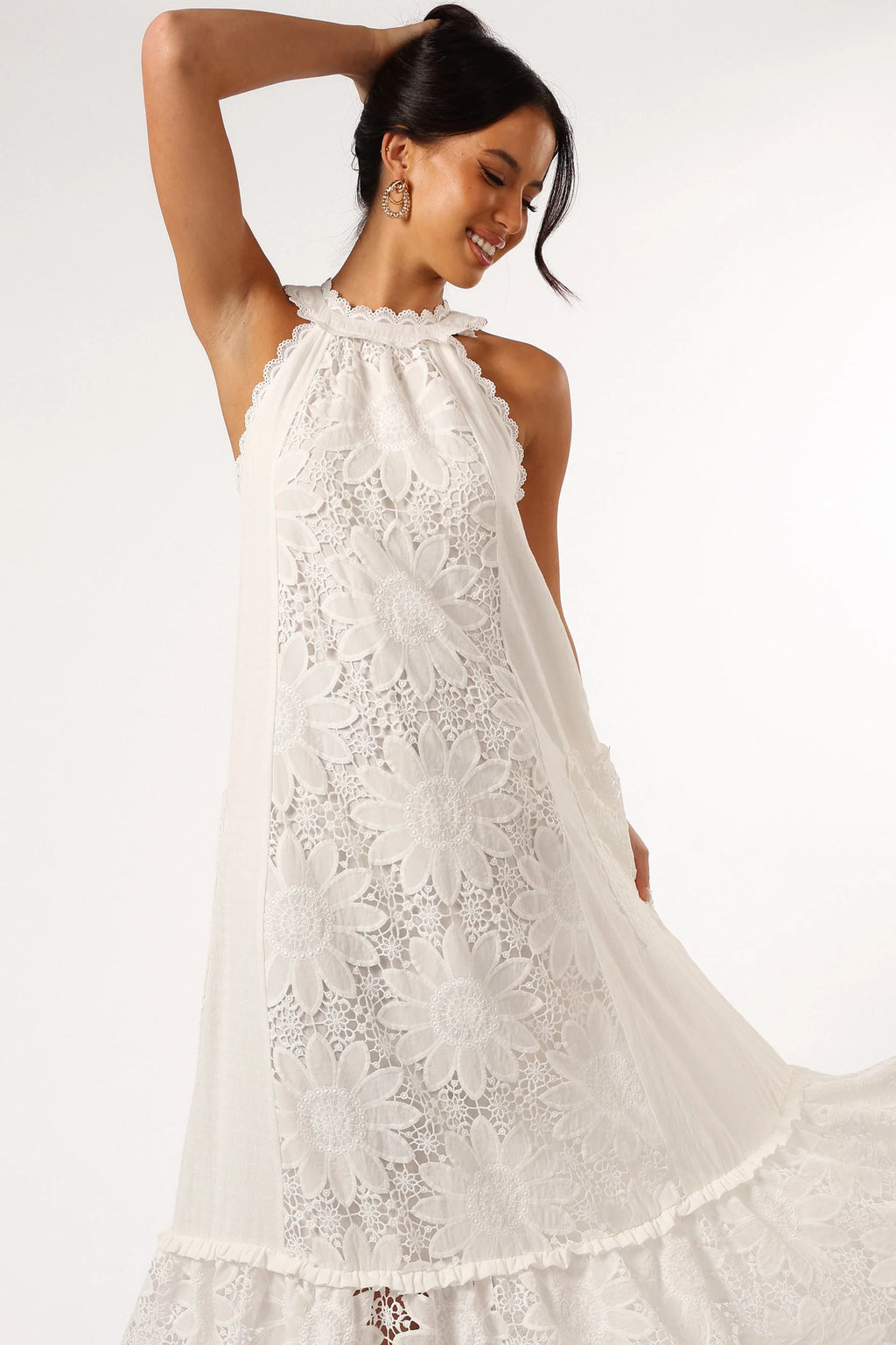 Capri Maxi Dress - White