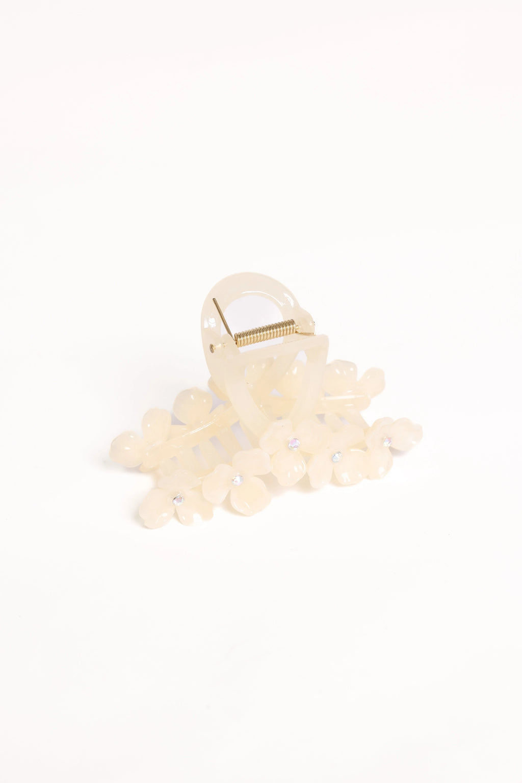 Shiloh Flower Hair Clip - Cream