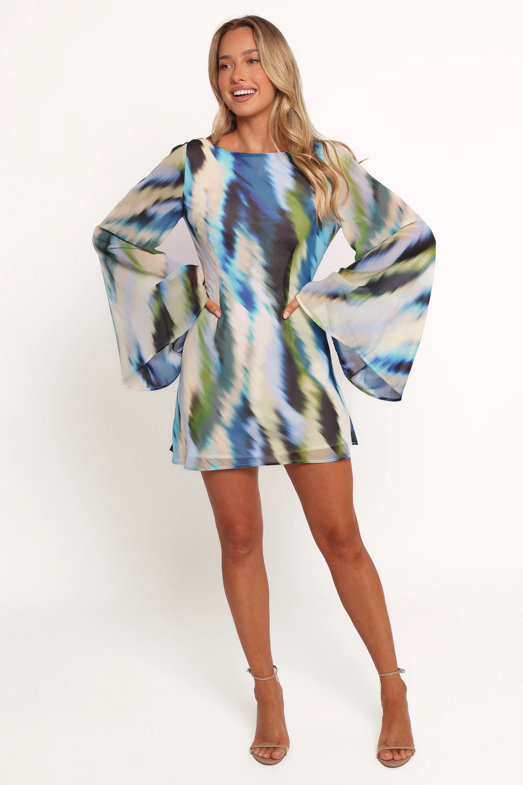 Kimber Mini Dress - Mirage Print