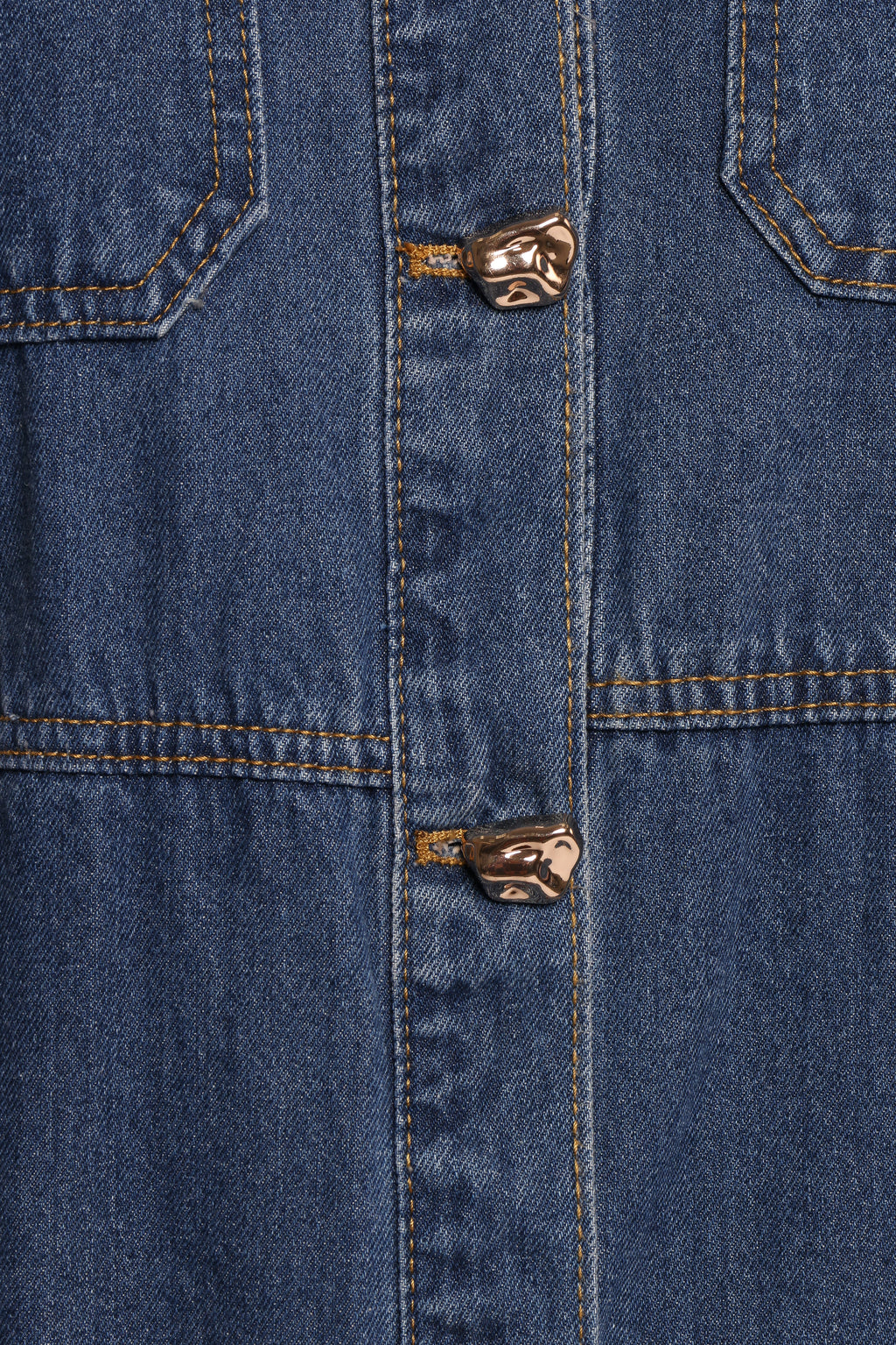 Fleming Shirt Mini Dress - Denim