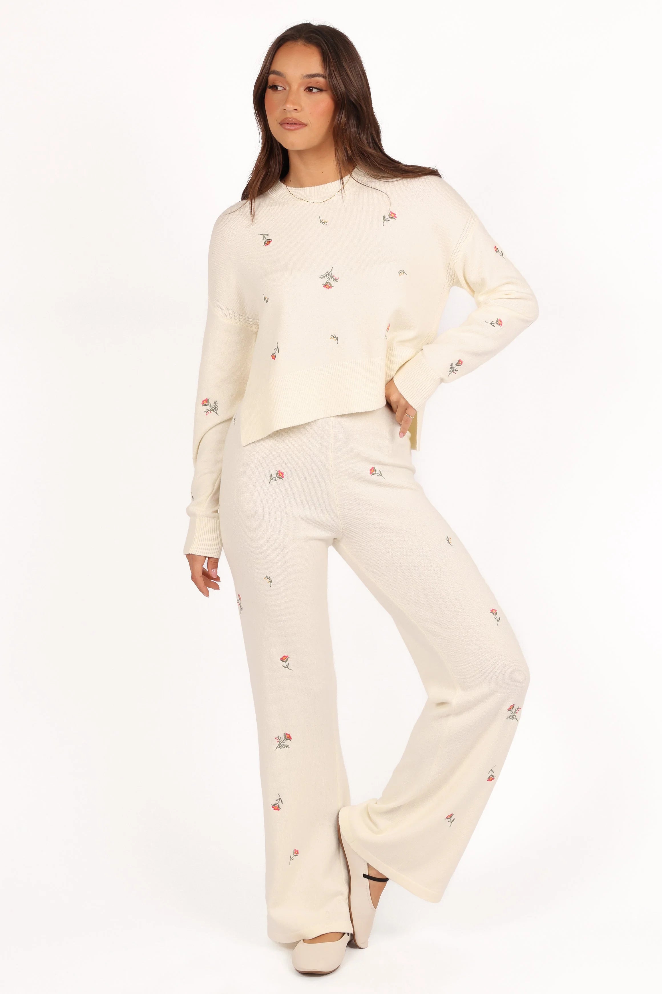 Primrose Knit Set - Cream